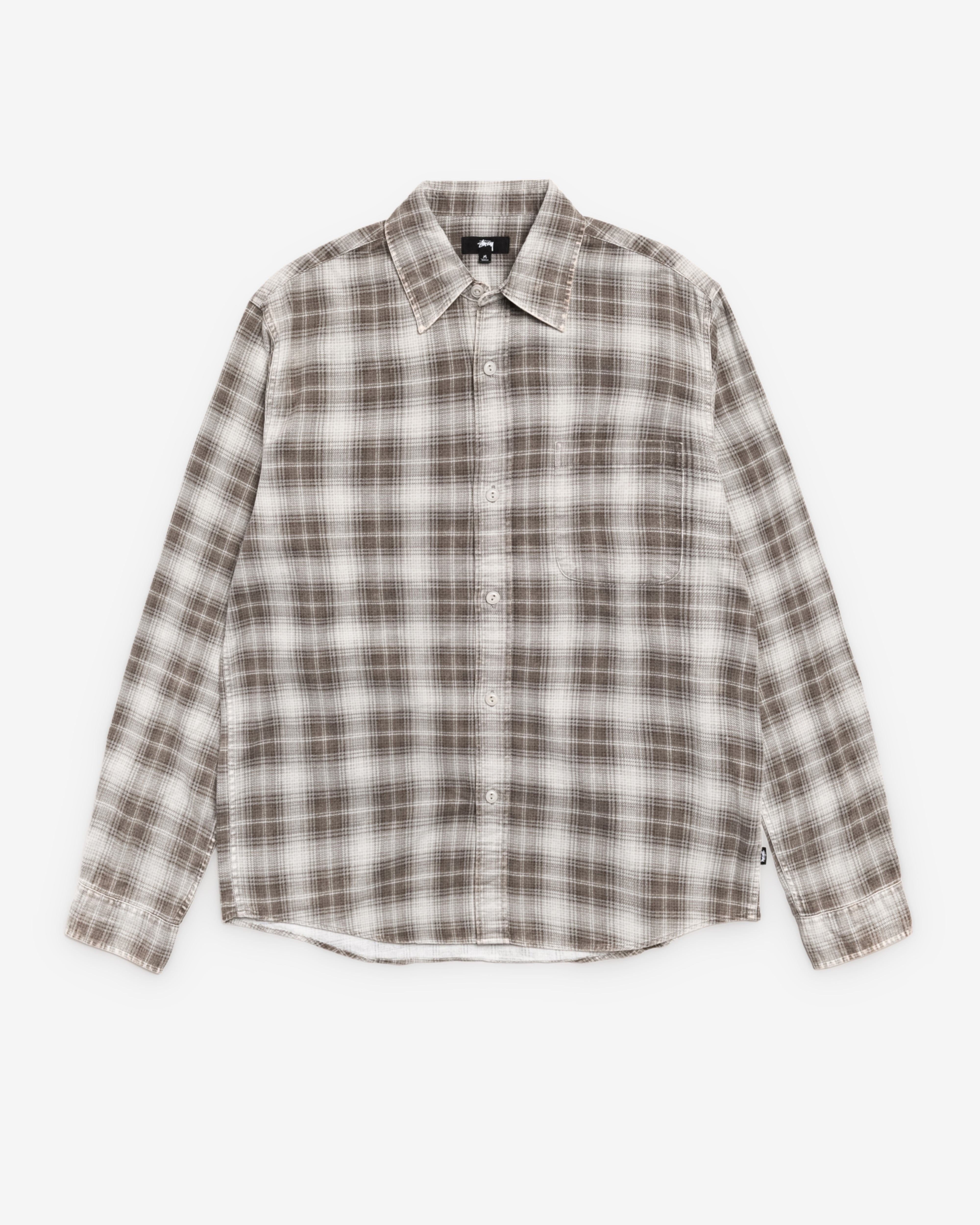 Stüssy: Dax Printed Shirt (Brown) | DSML E-SHOP