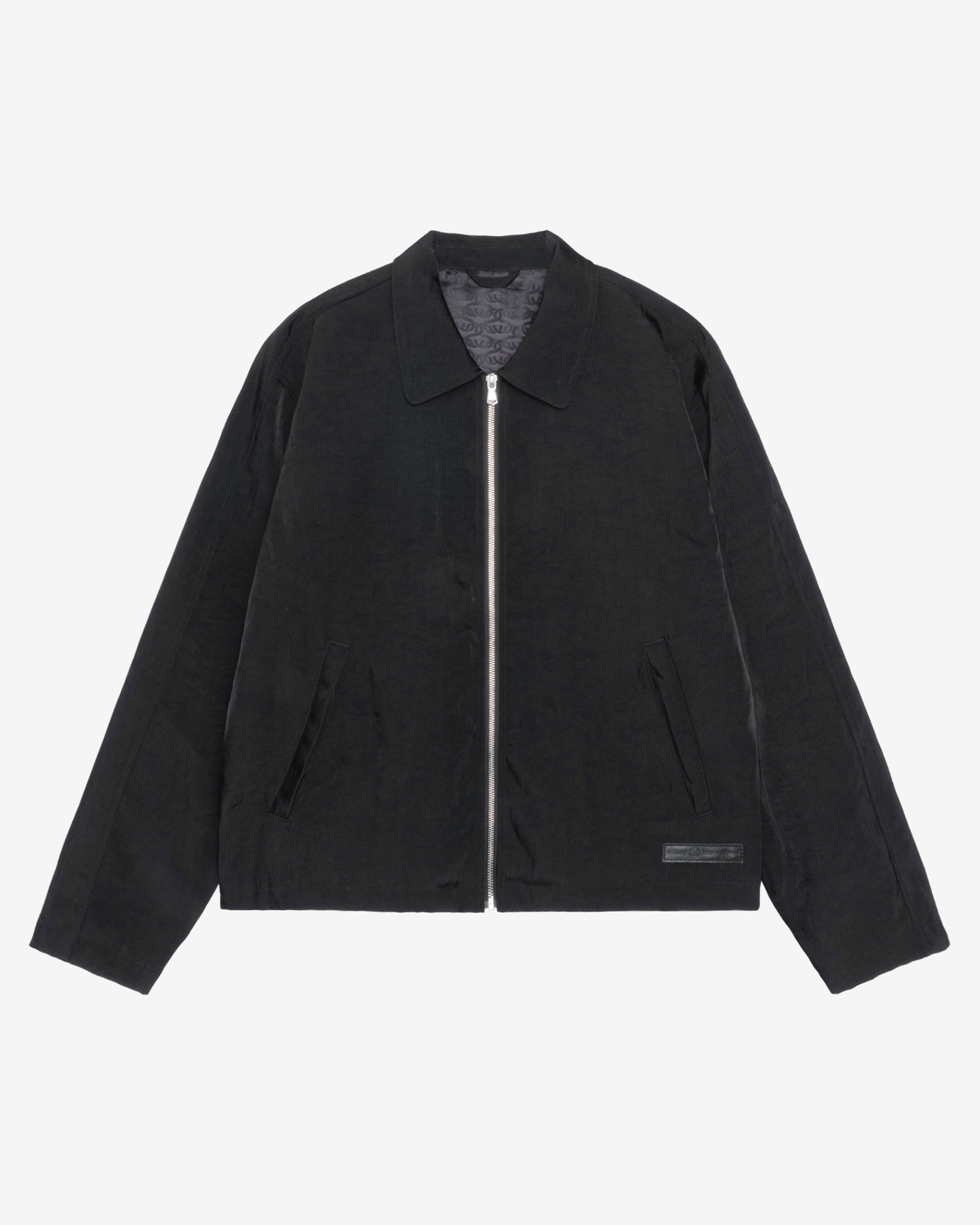 Stüssy: Men's Club Jacket SS Link (Black) | DSML E-SHOP