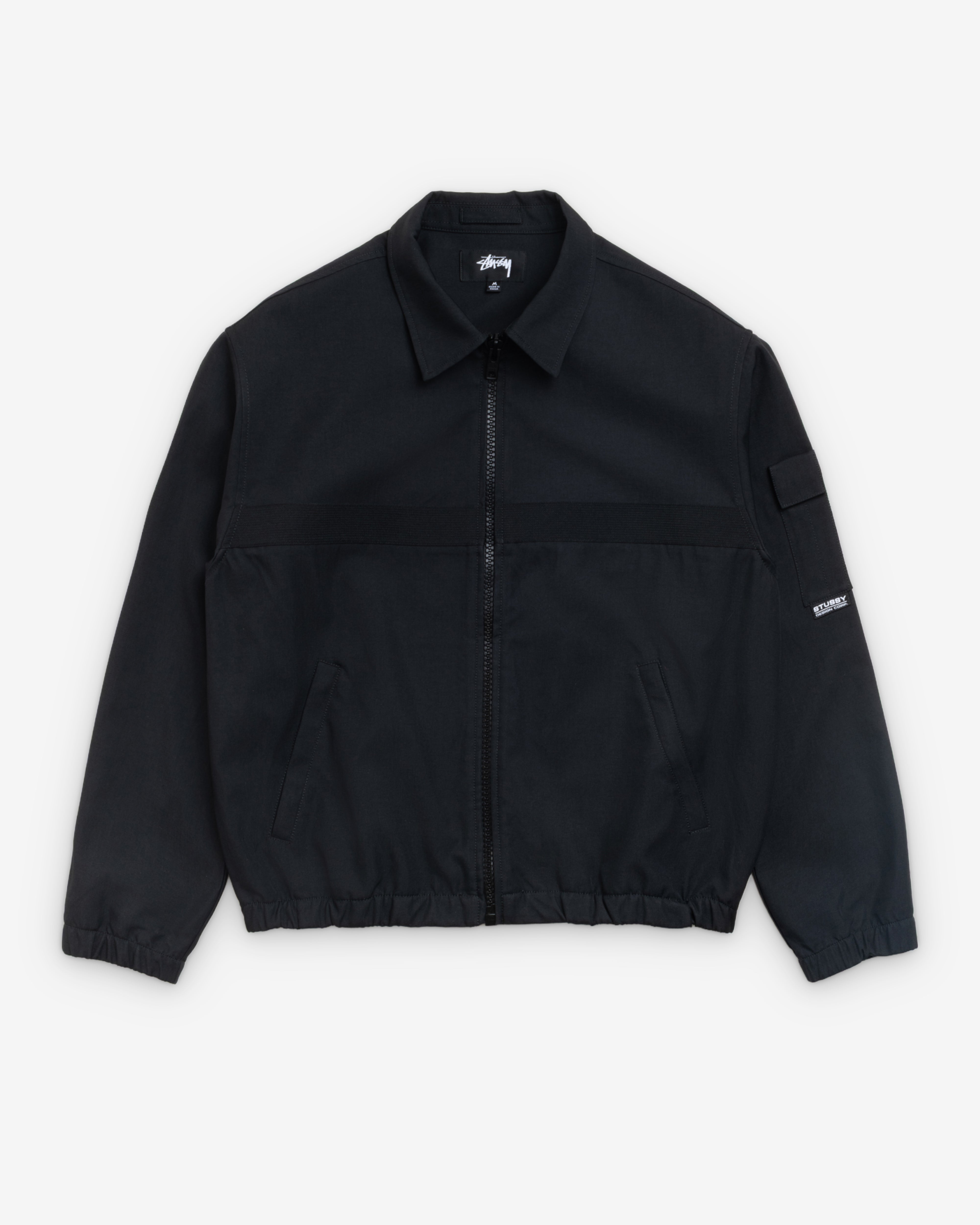 Stüssy: Men's Mechanic Jacket (Black) | Dover Street Market London
