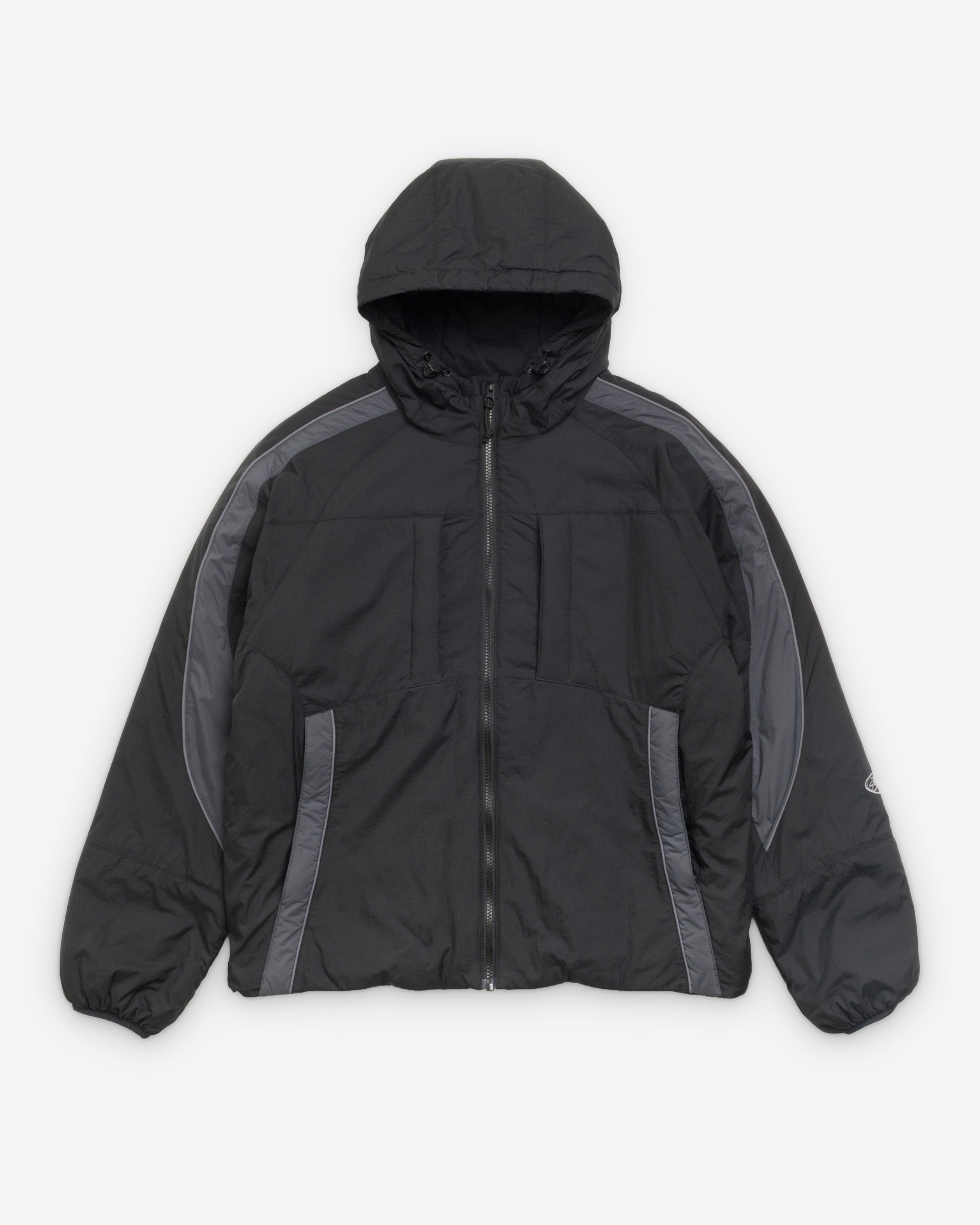 Stüssy: Men's Rally Insulated Jacket (Black) | Dover Street Market