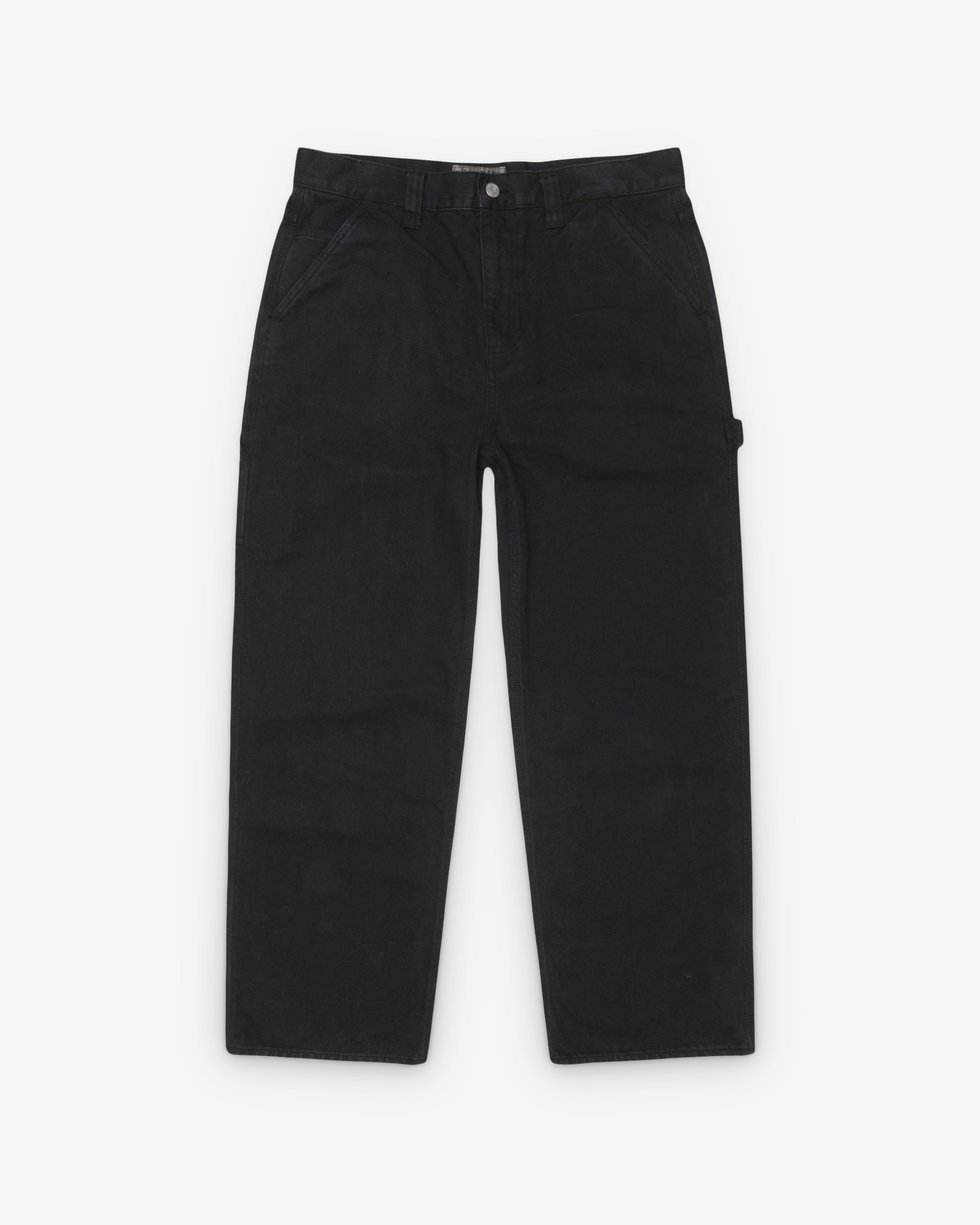 Stüssy: Carpenter Pant Canvas (Black) | Dover Street Market London