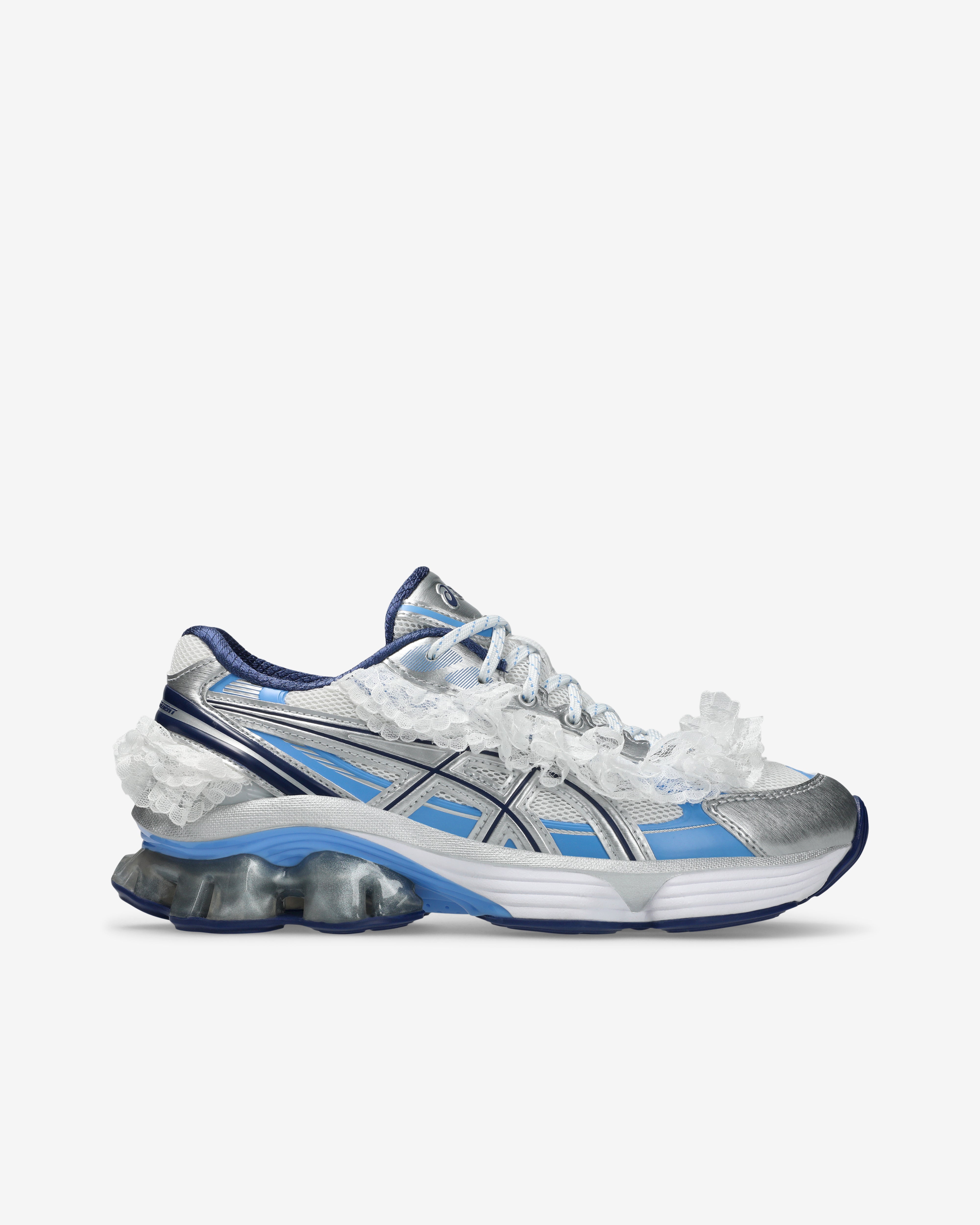 25cm ShuShu/Tong × Asics Gel-Kinetic Asics: Men's SHUSHU/TONG Gel-Kinetic Fluent (White/Diva Blue