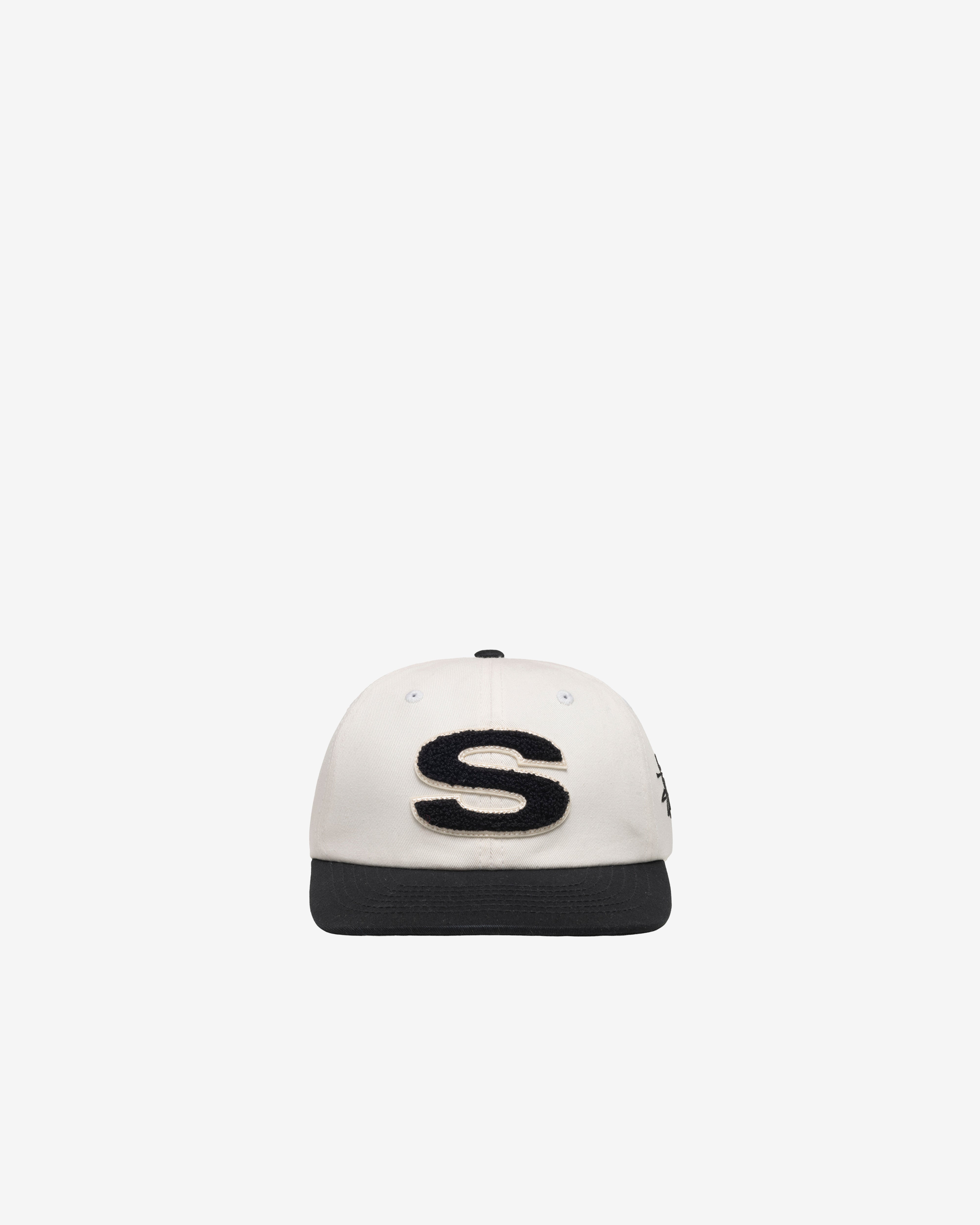 Stüssy - Men's Chenille S Low Pro Cap - (Natural) | Dover Street