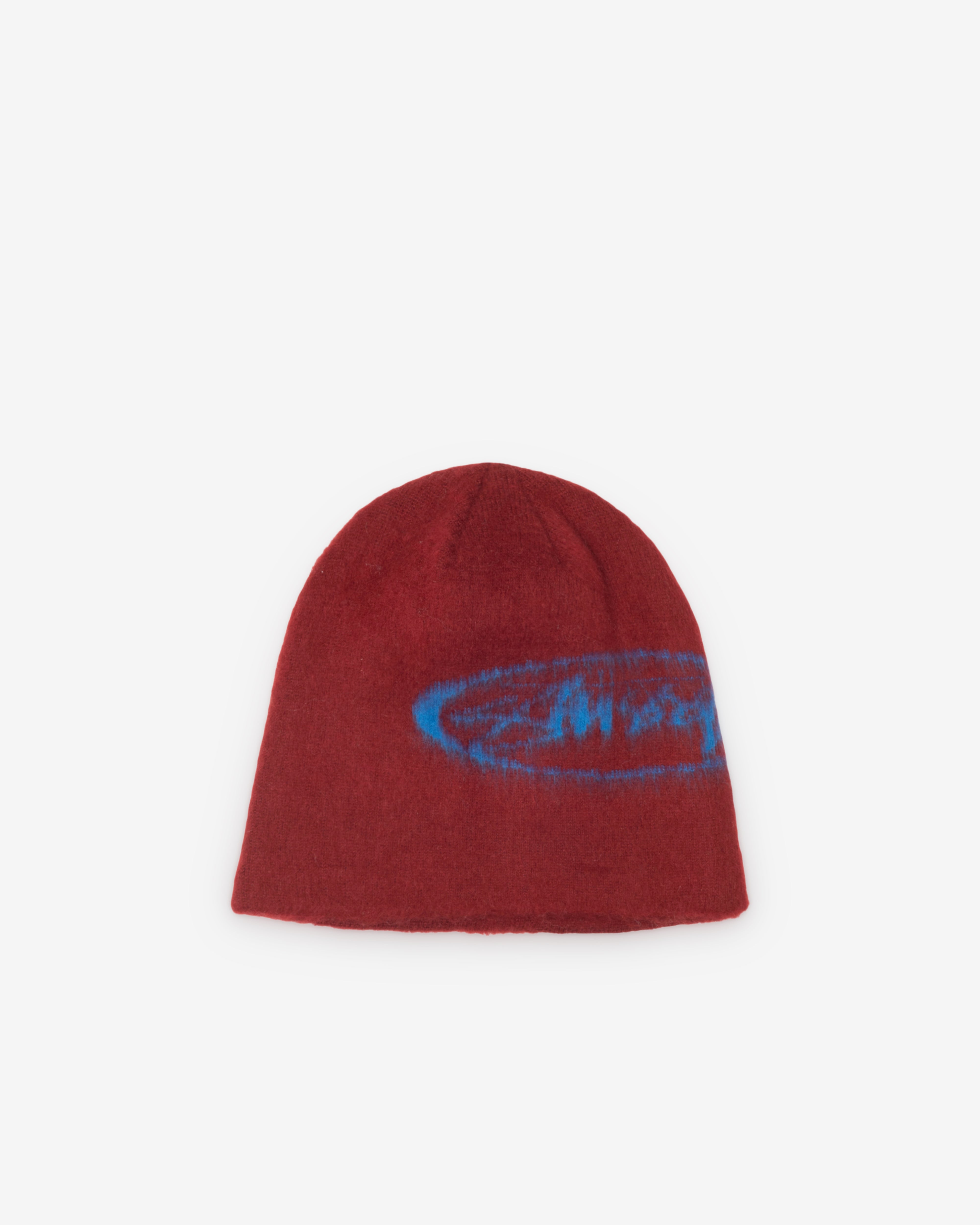 Stüssy: Men's Skullcap Brushed Oval Stock (Wine) | DSML E-SHOP