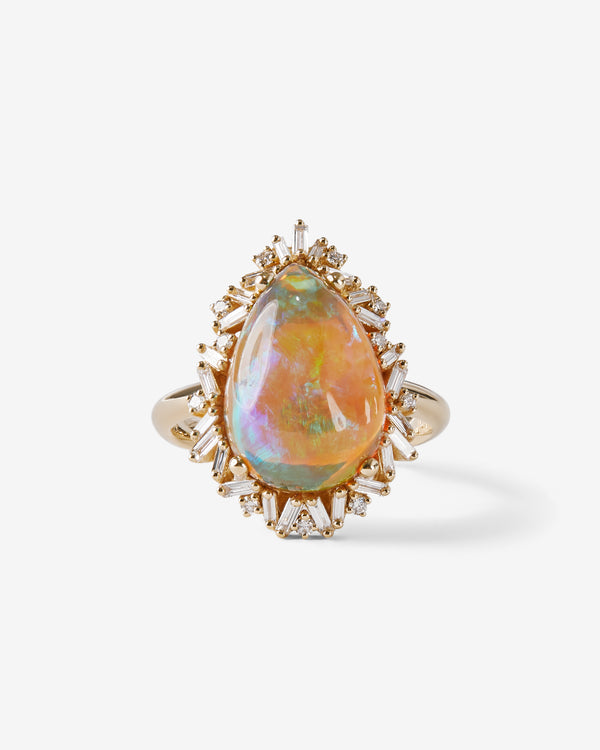 Suzanne Kalan - Pear Opal Ring - (Yellow Gold)