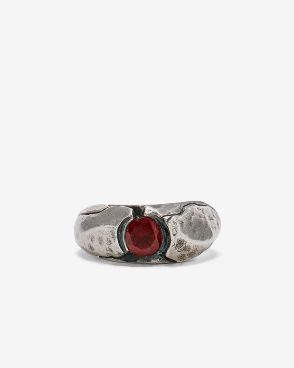 Joule Project -  Bromo Garnet Ring - (Silver)