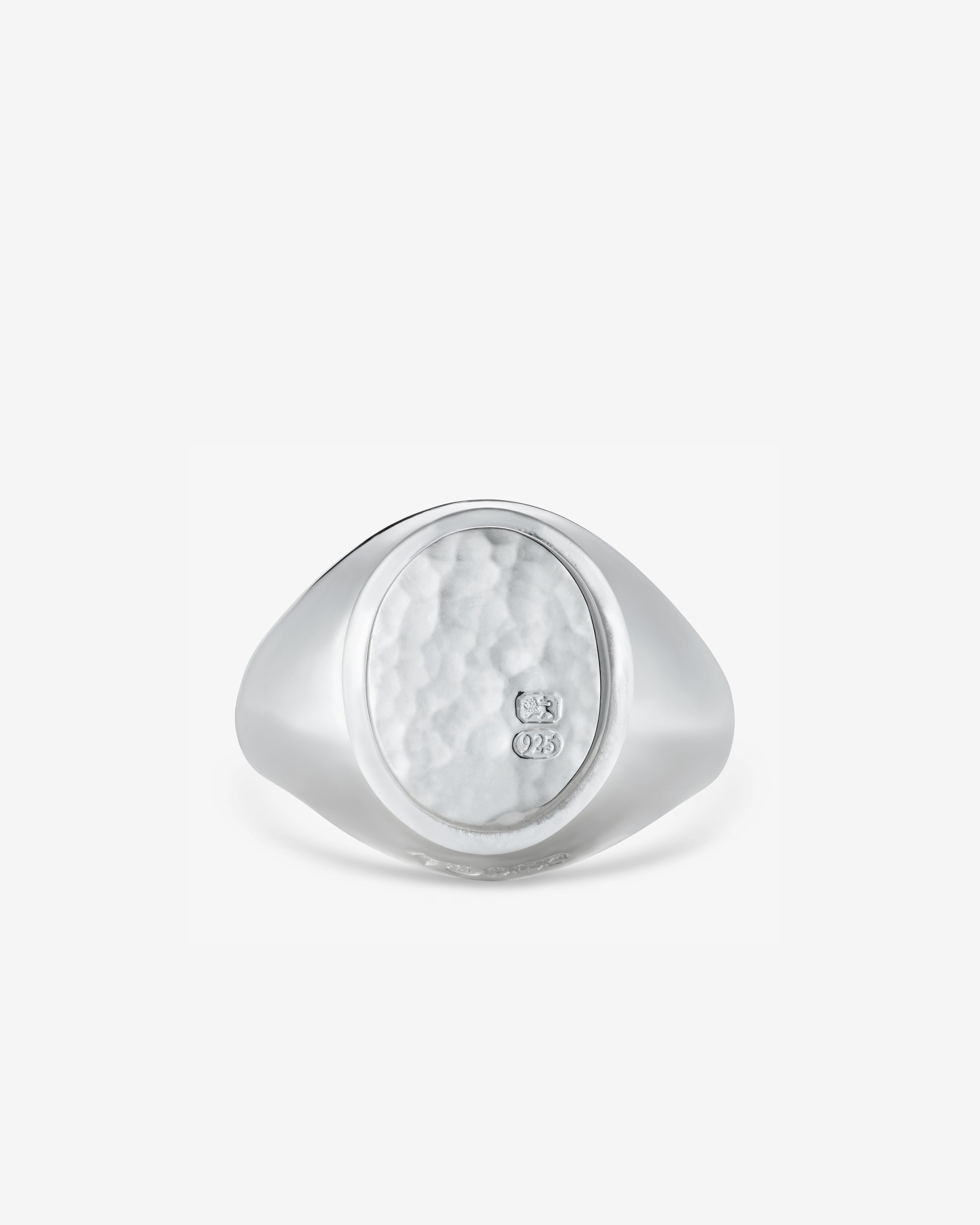 Bunney: Oval Signet Ring (Silver) | Dover Street Market London