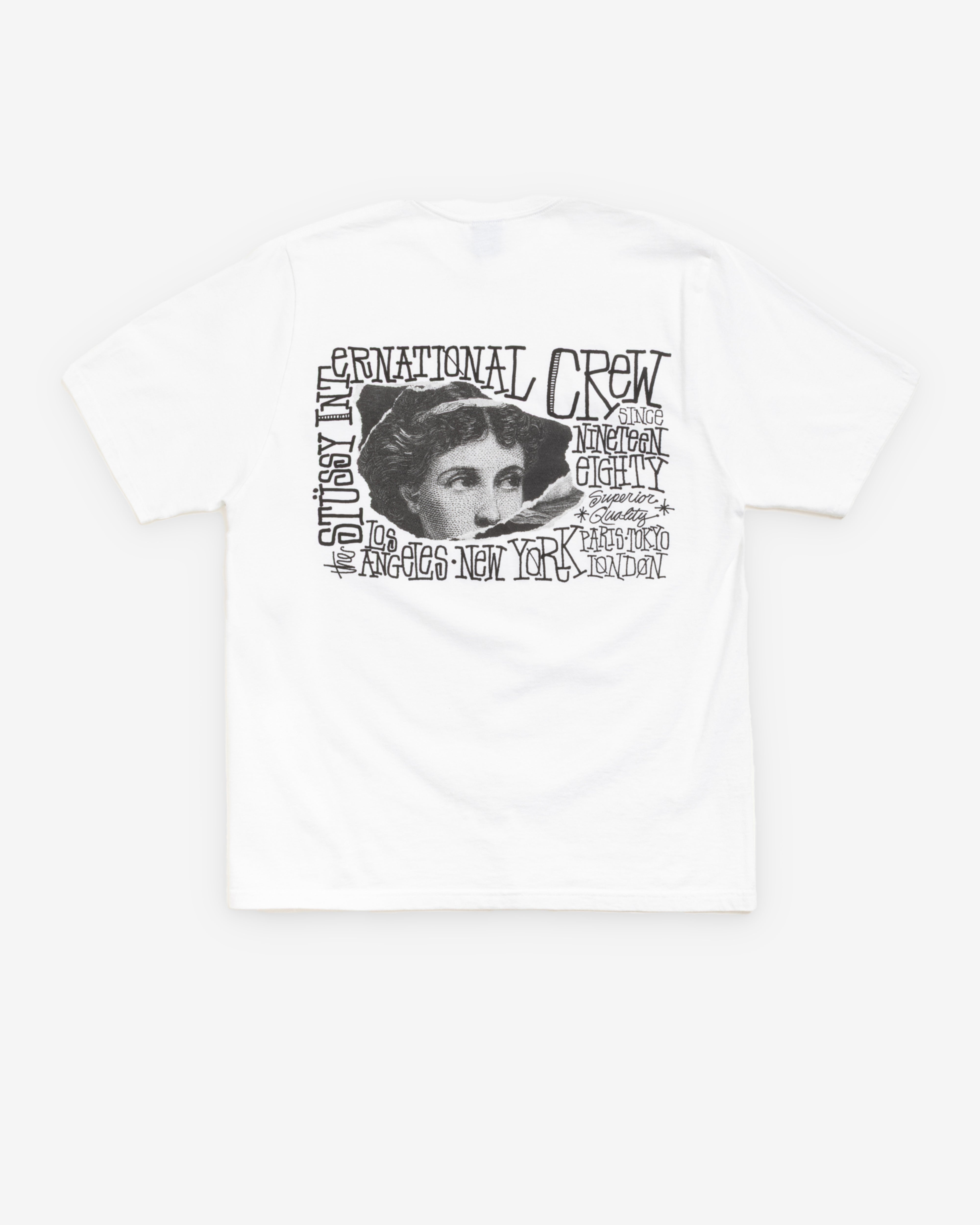 Stüssy: Men's Victoria Tee (White) | Dover Street Market London