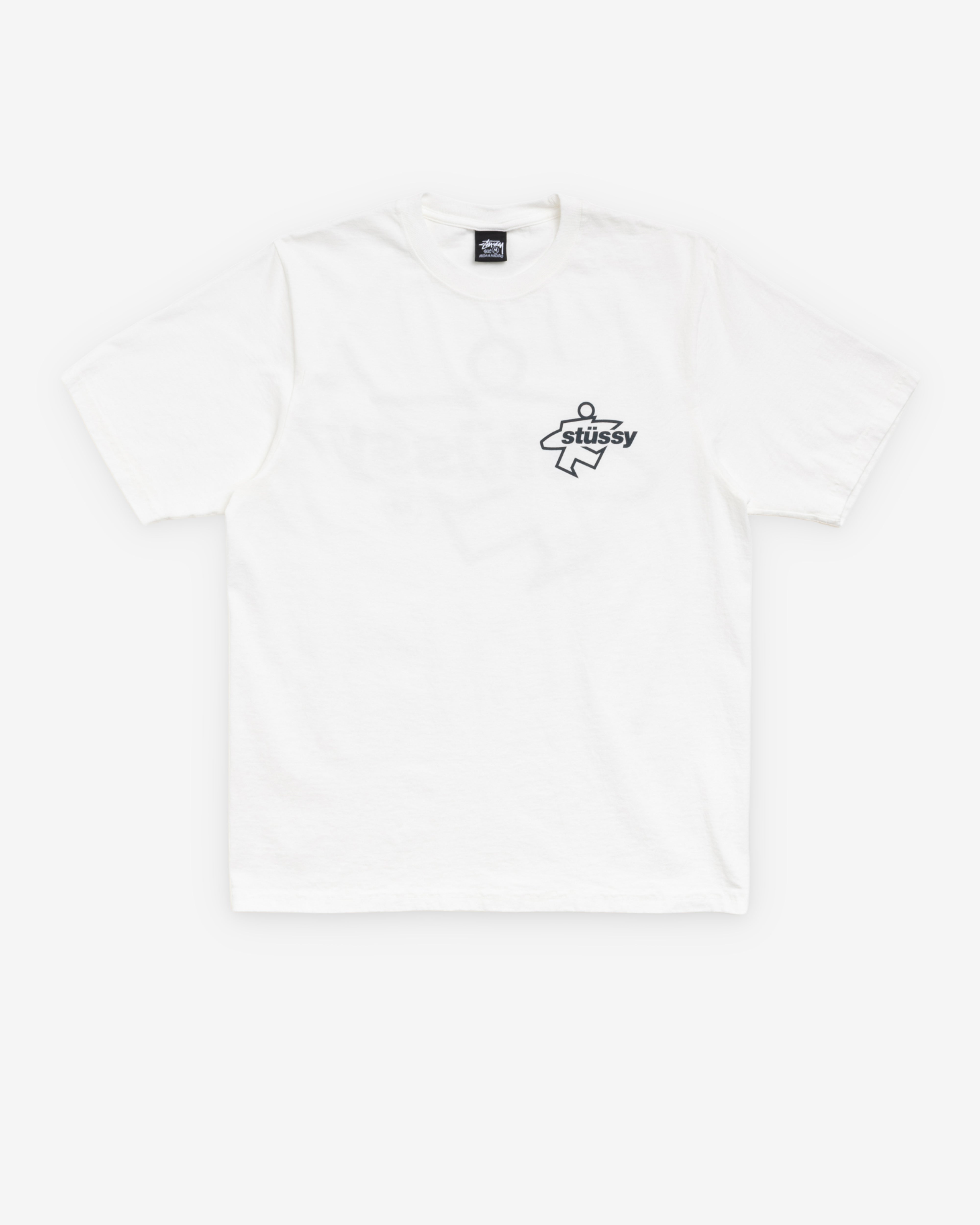 Stüssy: Men's Surf Size Pigment Dyed Tee (Natural) | Dover Street