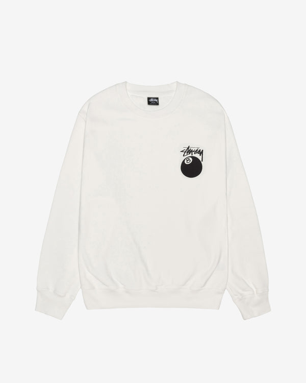 Stussy - Men's 8 Ball Pig. Dyed Crew - (Natural)