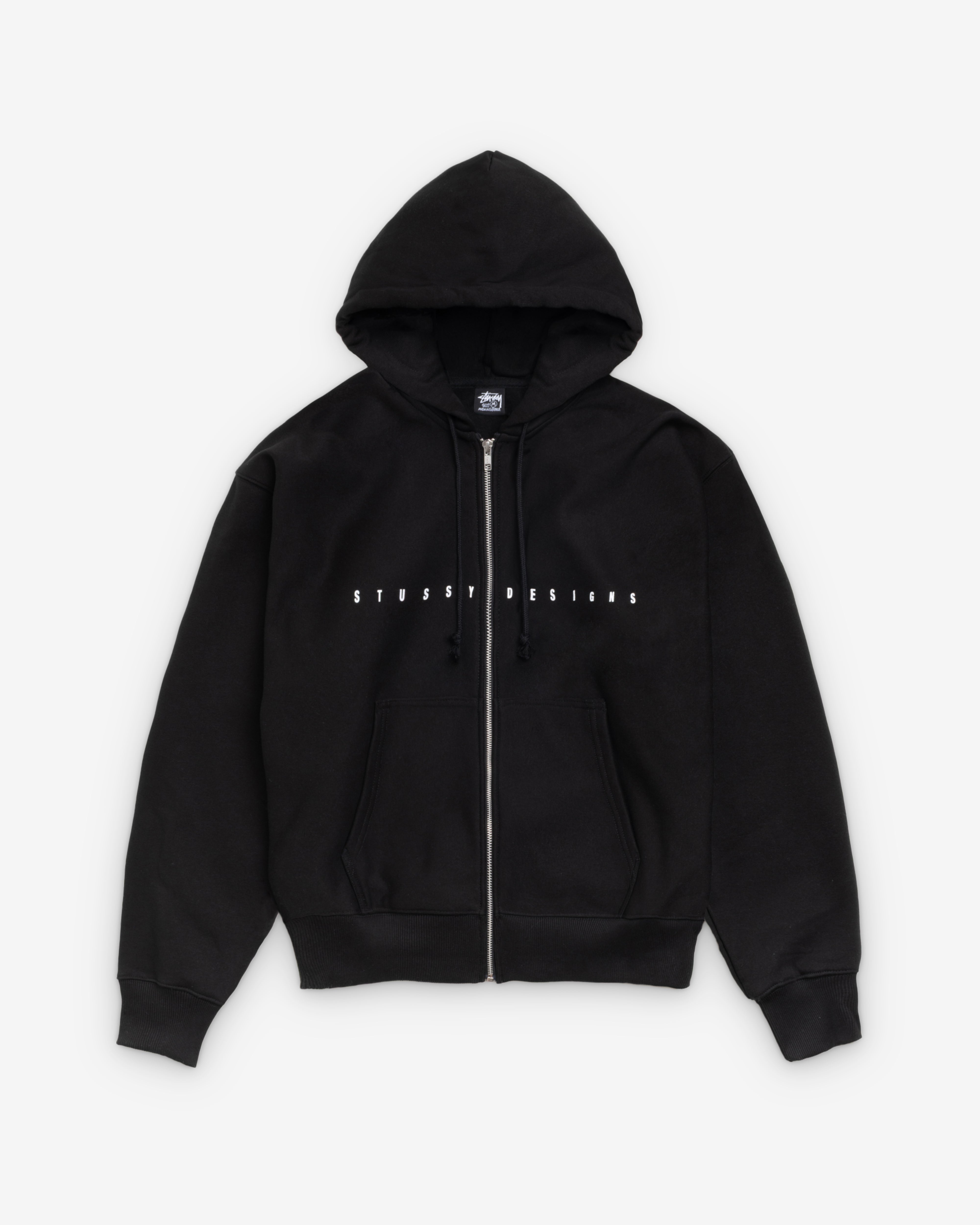 Stüssy: Men's S Box Zip Hood (Black) | Dover Street Market London