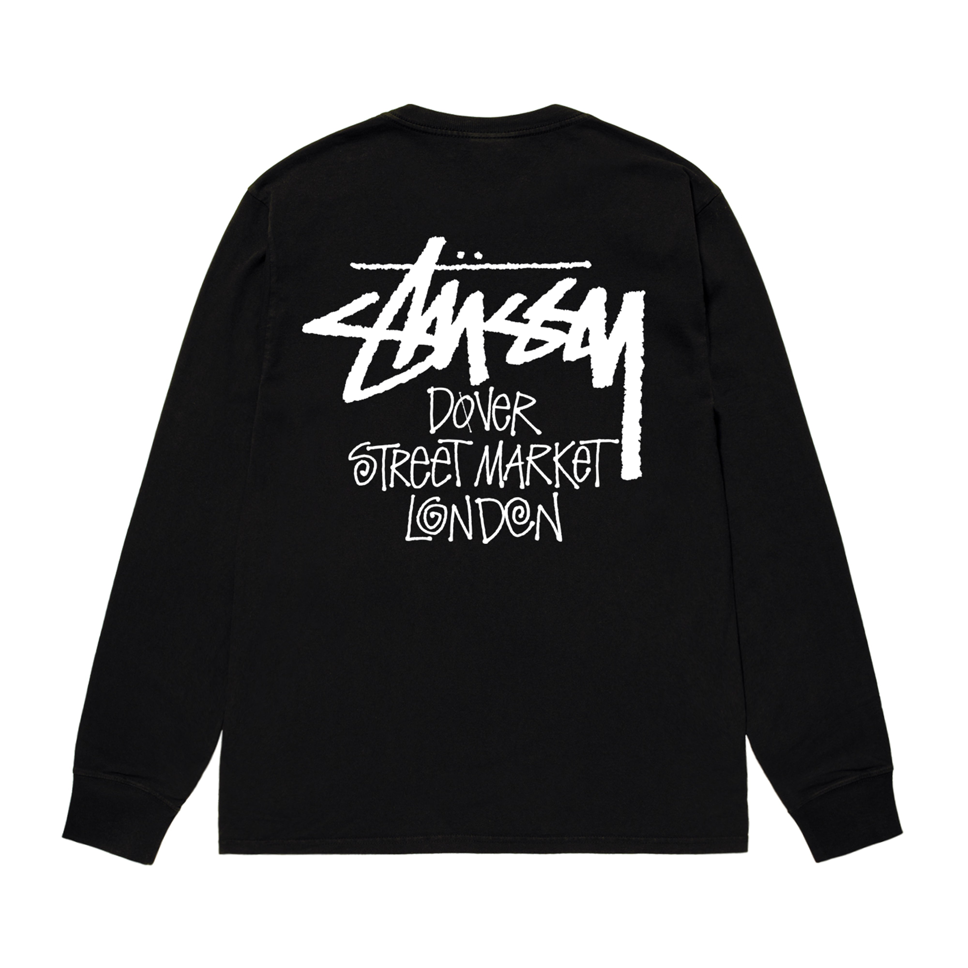 ☆国内未発売☆STÜSSY x DSM London LS Tee BLACK - Tシャツ