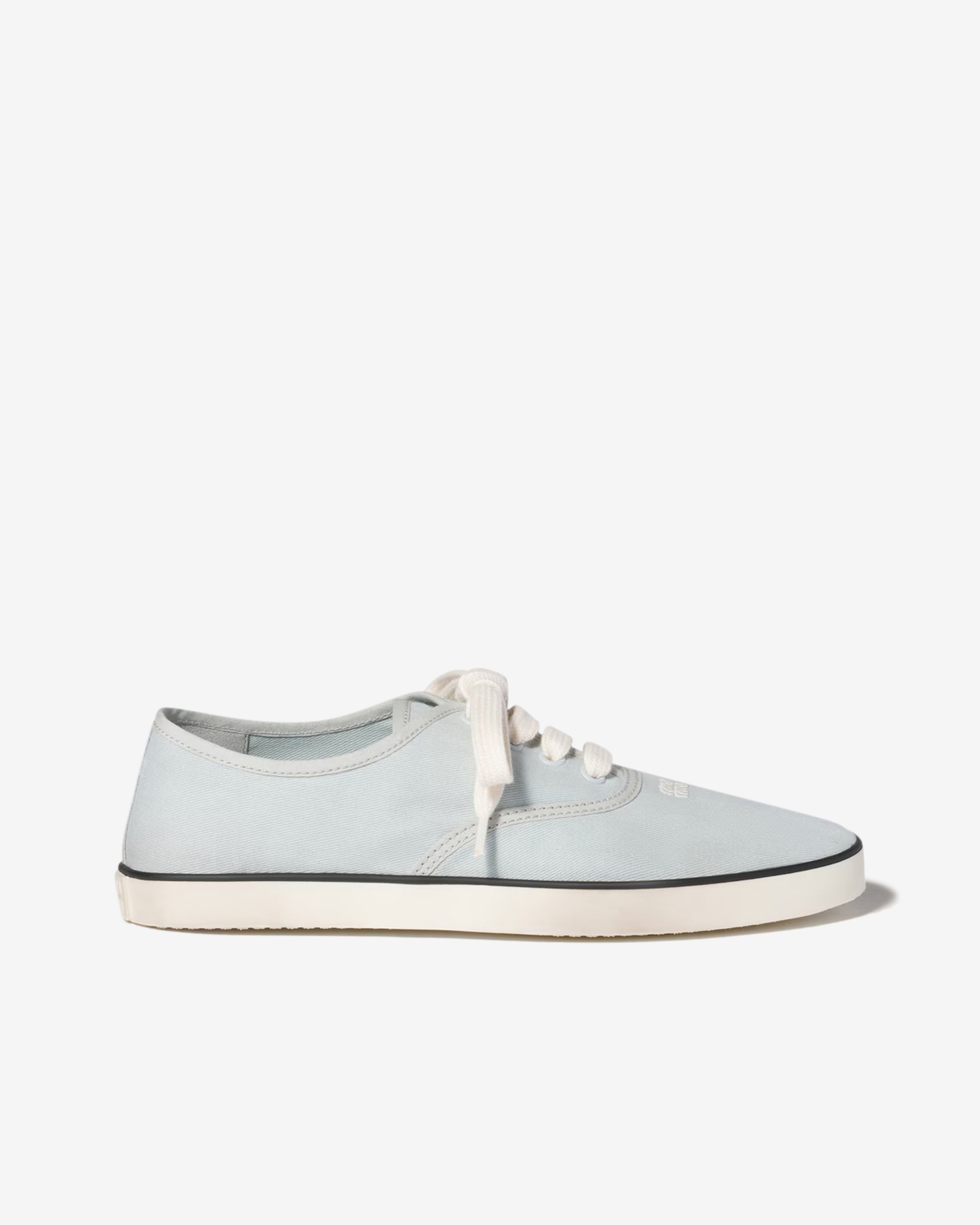 Miu Miu: Women's Drill Sneakers (Powder Blue) | Dover Street