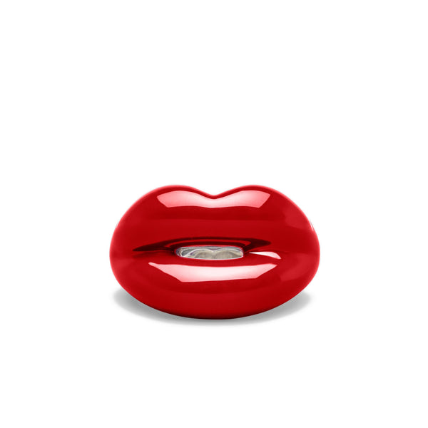 Solange - Hotlips Ring In Classic Red