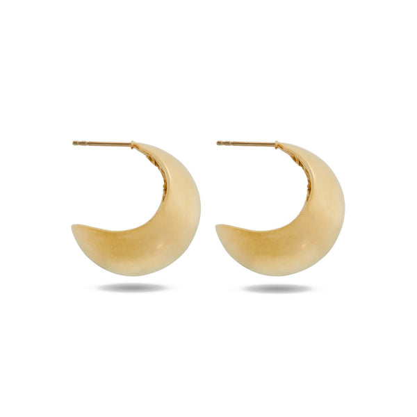 Completedworks - Hoop Earrings - (Yellow Gold)