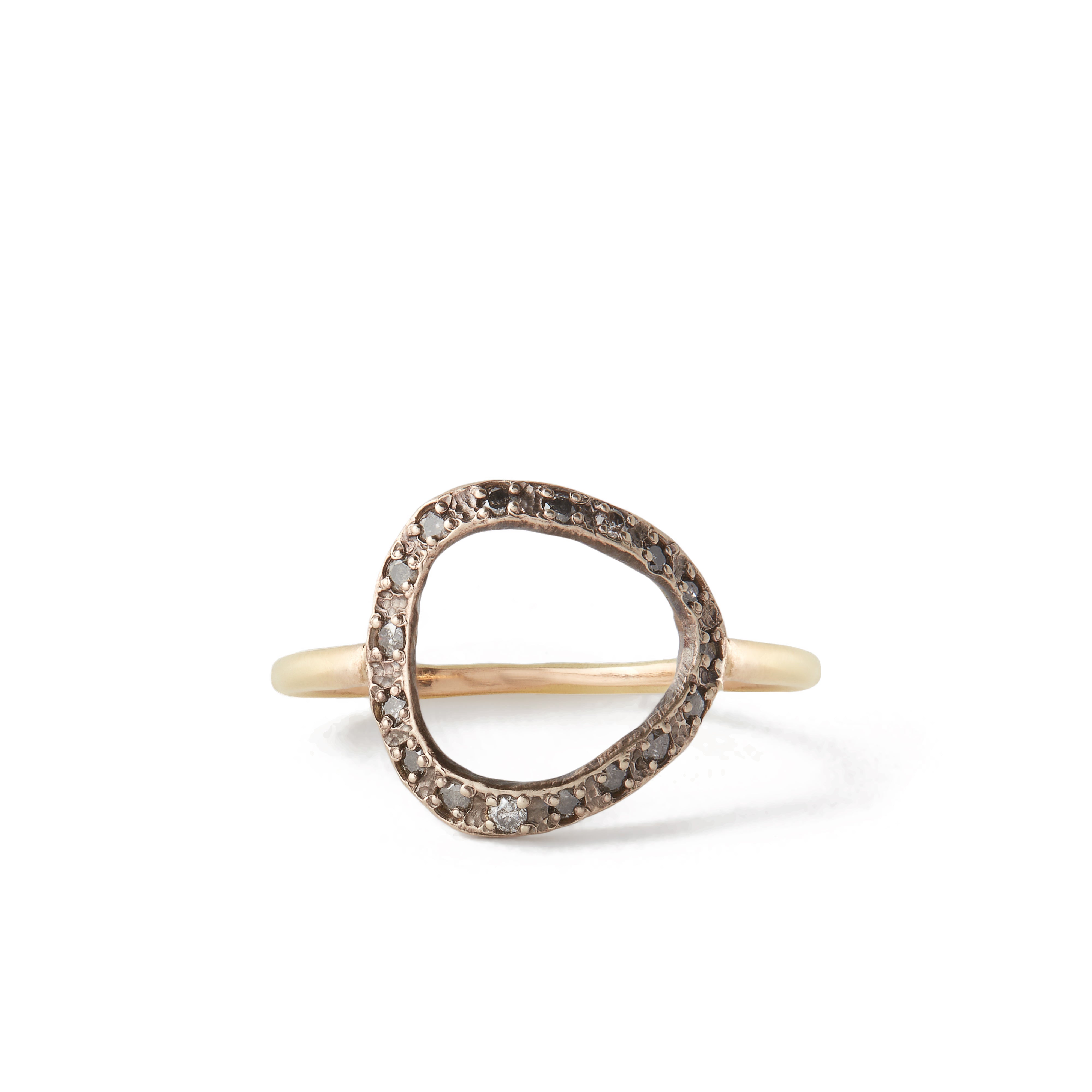 Noguchi Bijoux Women's Cut Out Ring (White Gold) | Dover Street