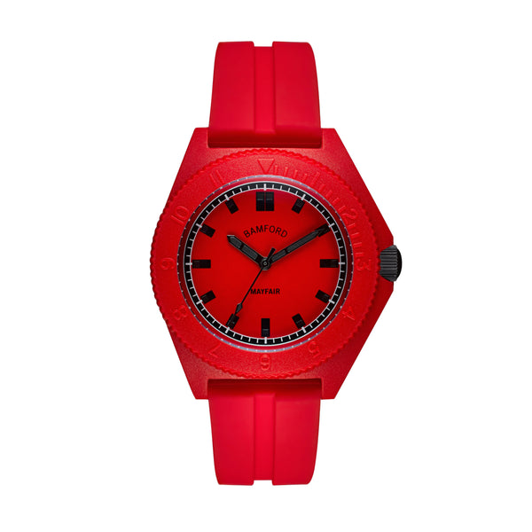 Bamford Watches - Men’s Mayfair Sport Red - (Red)