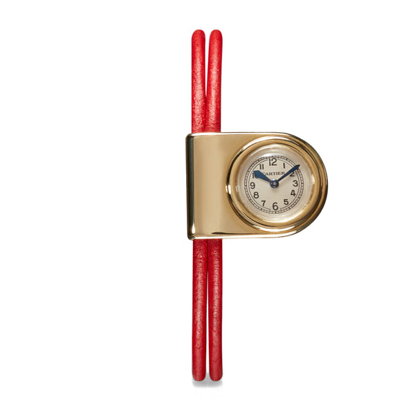 Harry Fane - Vintage Cartier Arc Shaped Watch, 1955 - (18k Yellow Gold)