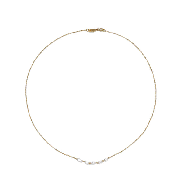 William Welstead - Diamond and gold Necklace - (Gold)