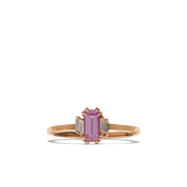 Suzanne Kalan - One Of A Kind Sapphire Ring - (Rose Gold)