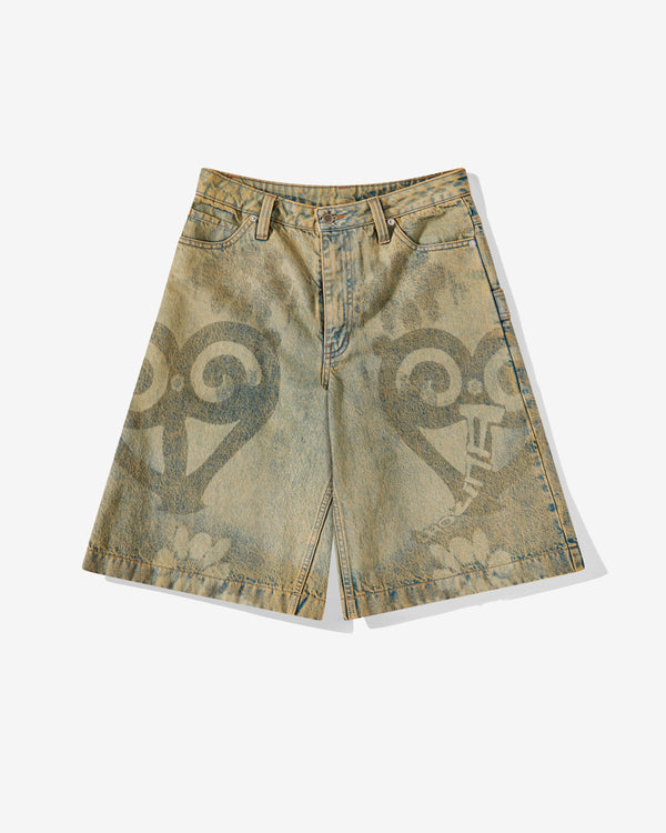Paolina Russo - Women's Laser Etched Bermudas Shorts - (Sand)