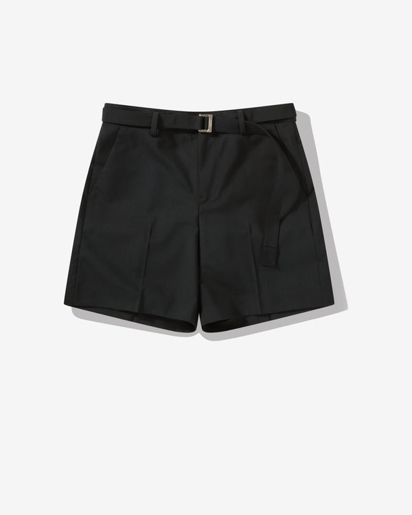 sacai - Men's Suiting Shorts - (Black)