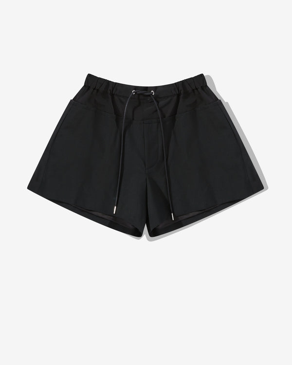 sacai - Women's Suiting Shorts - (Black)
