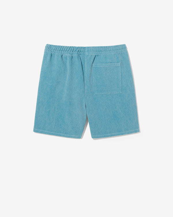 Noah - Men's Recycled Cotton Twill Short - (Blue)