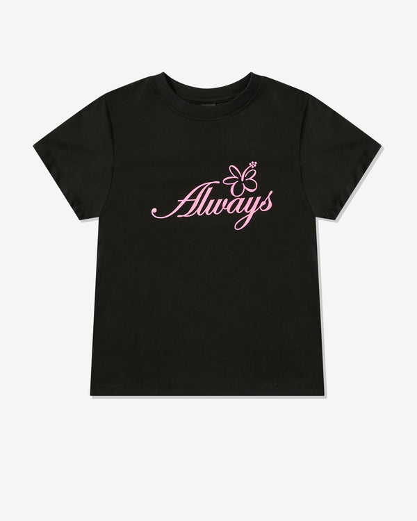 Always Do What You Should Do - Women's Flowering T-Shirt - (Black)