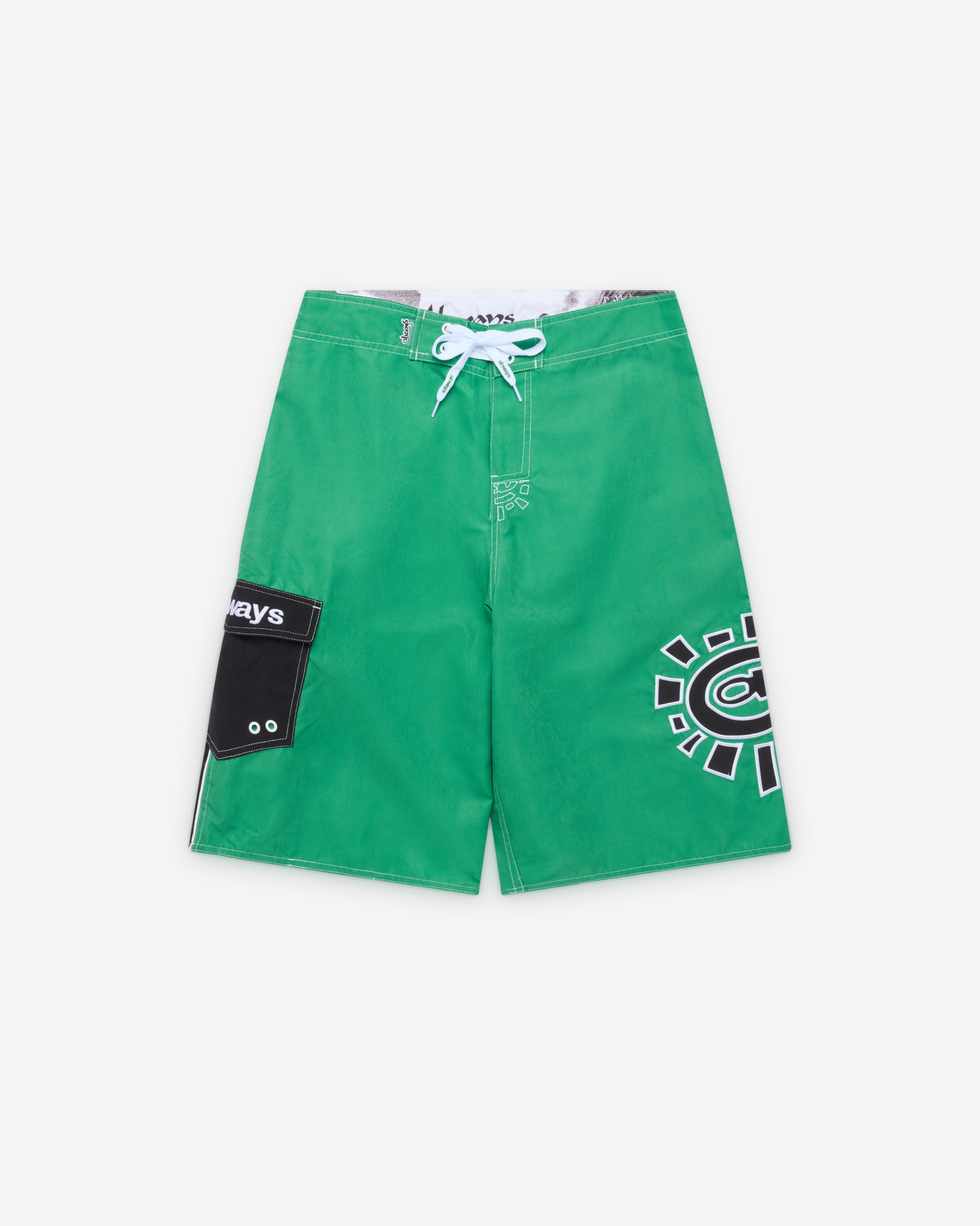 Always Do What You Should Do: Men's A.I Boardshorts (Turquoise