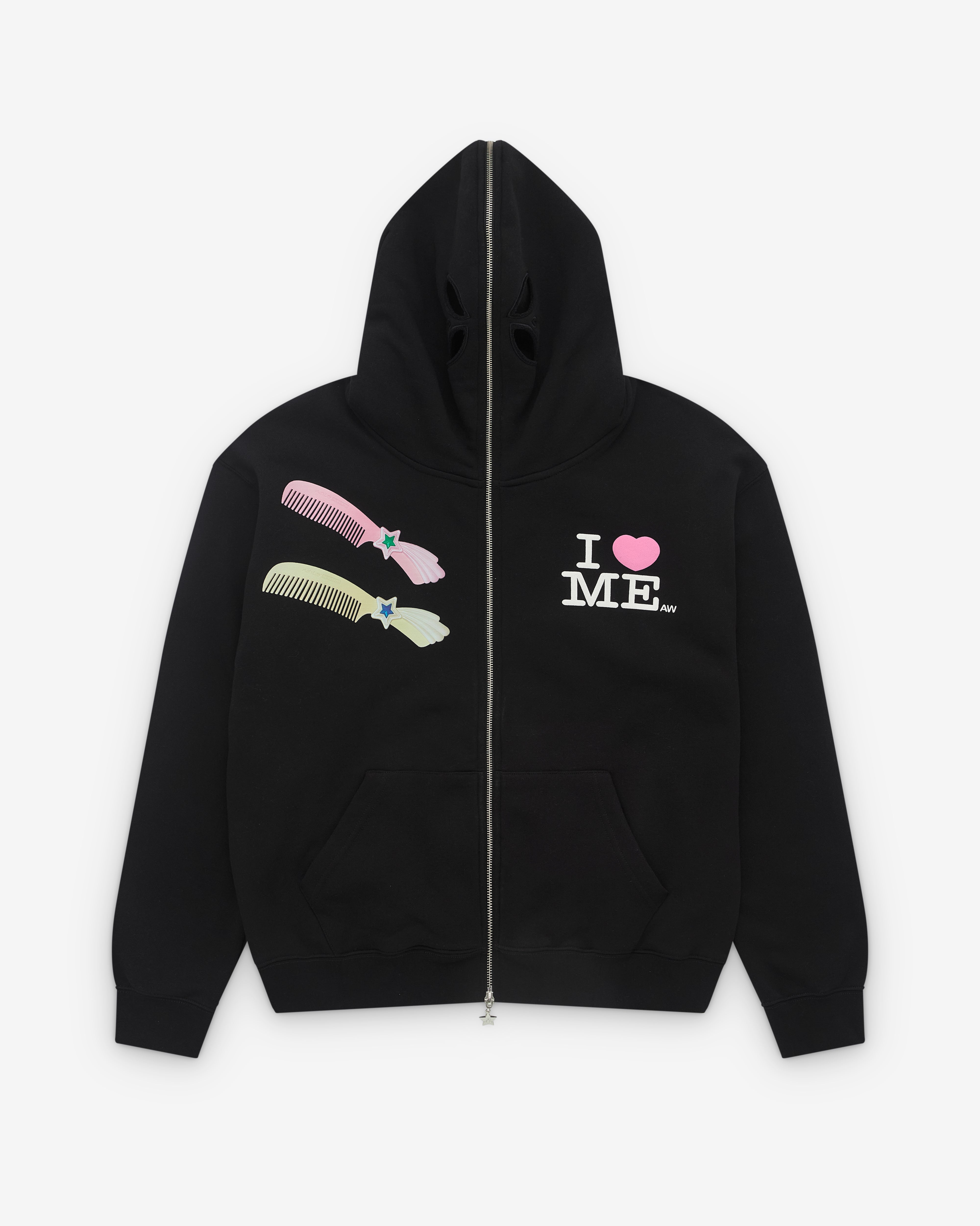 Ashley Williams: Women's Maltese Butterfly Hoodie (Black