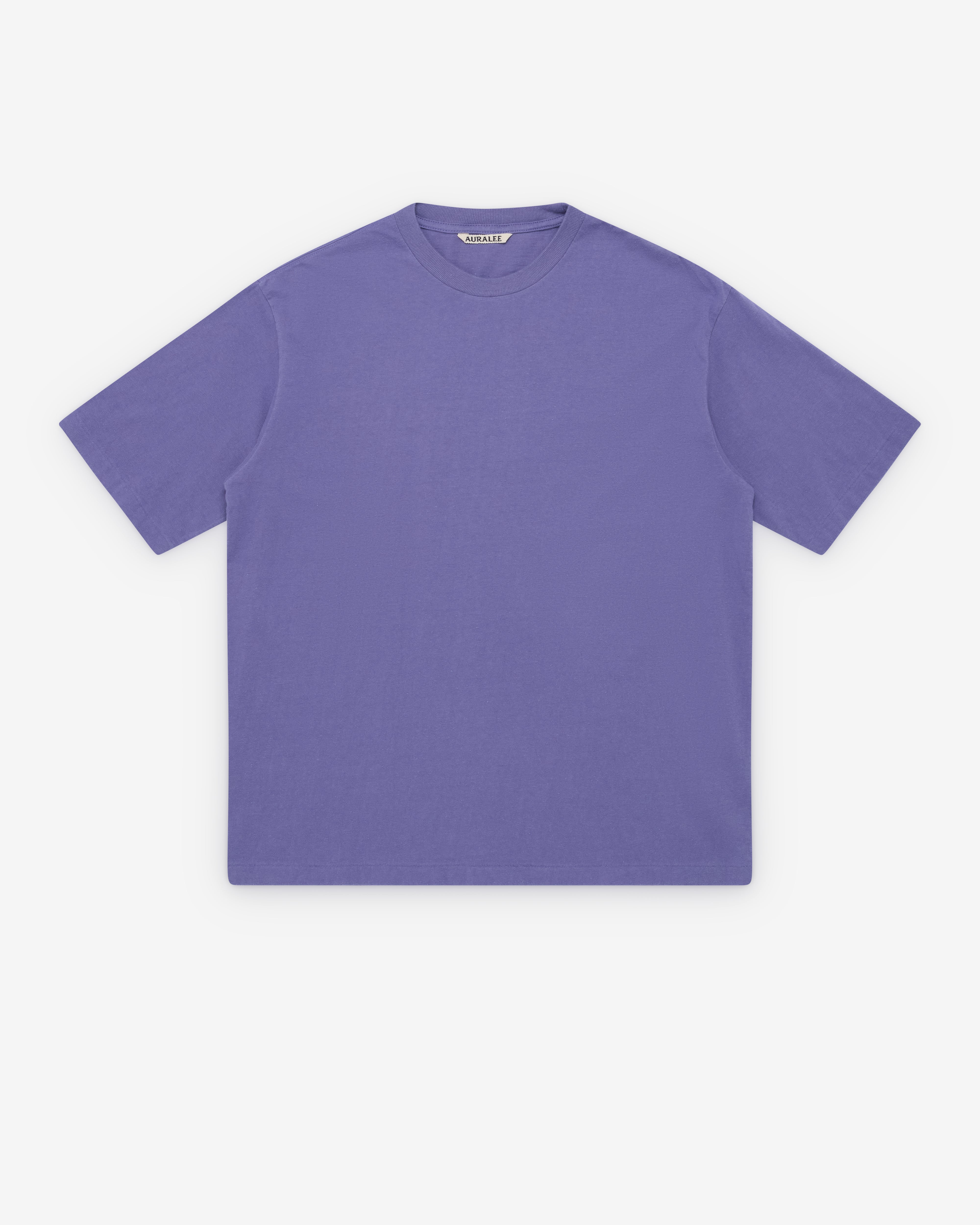 Auralee: Men's Brushed Organic Cotton Jersey (Light Purple