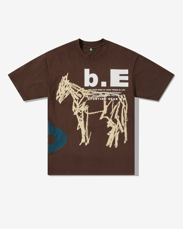 b.Eautiful - Men's Horse T-Shirt - (Chocolate)