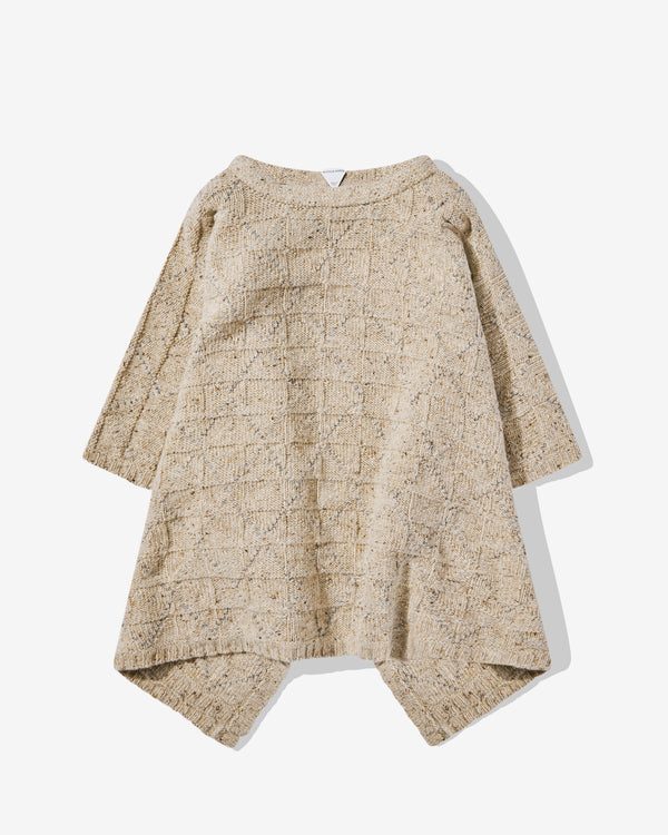 Bottega Veneta - Women's Wool Diamond Skirt - (Dove/ Grey Melange)