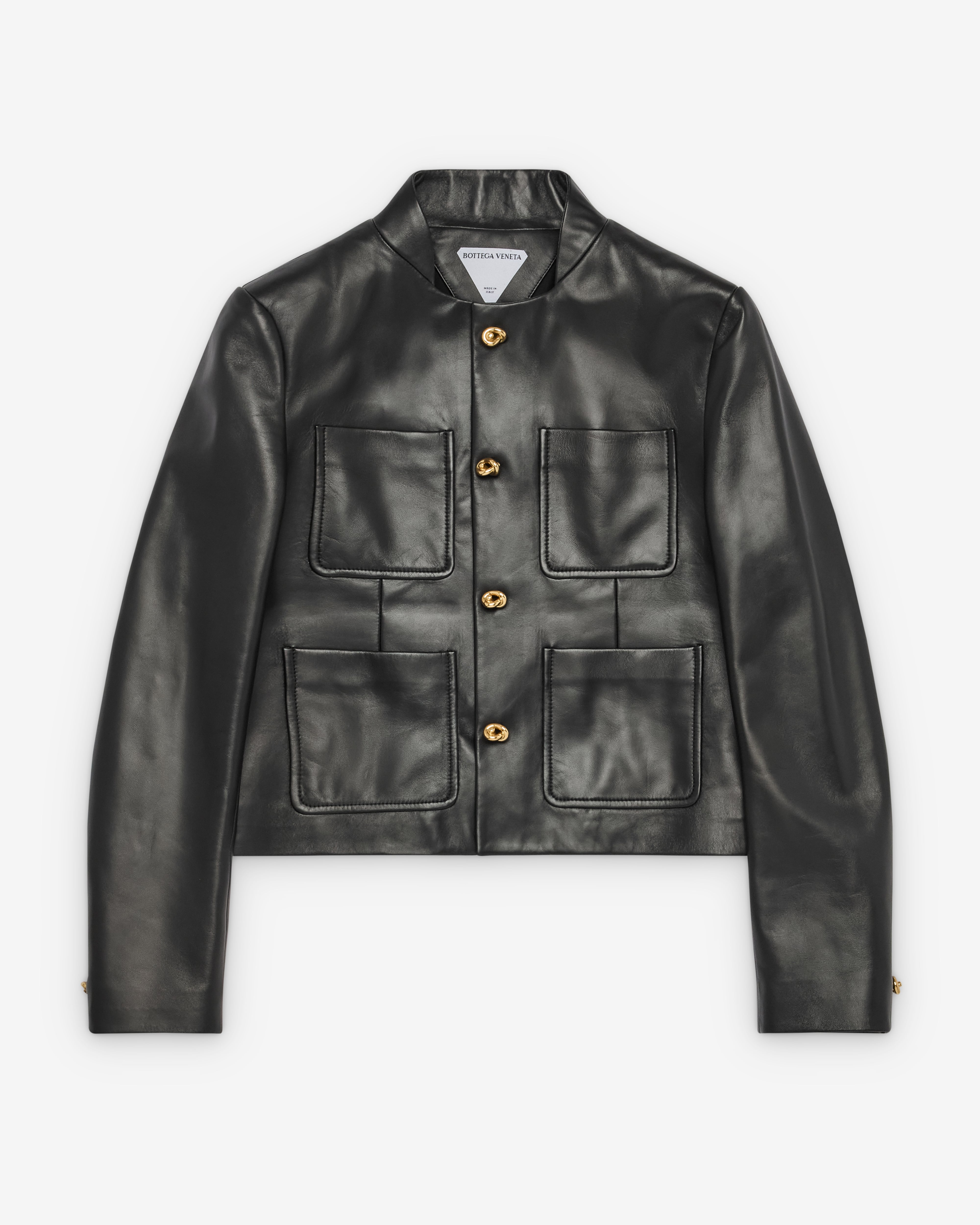 BOTTEGA VENETA イタリア製 レザージャケット 48 BOTTEGA VENETA Leather Jacket for Men | MR PORTER