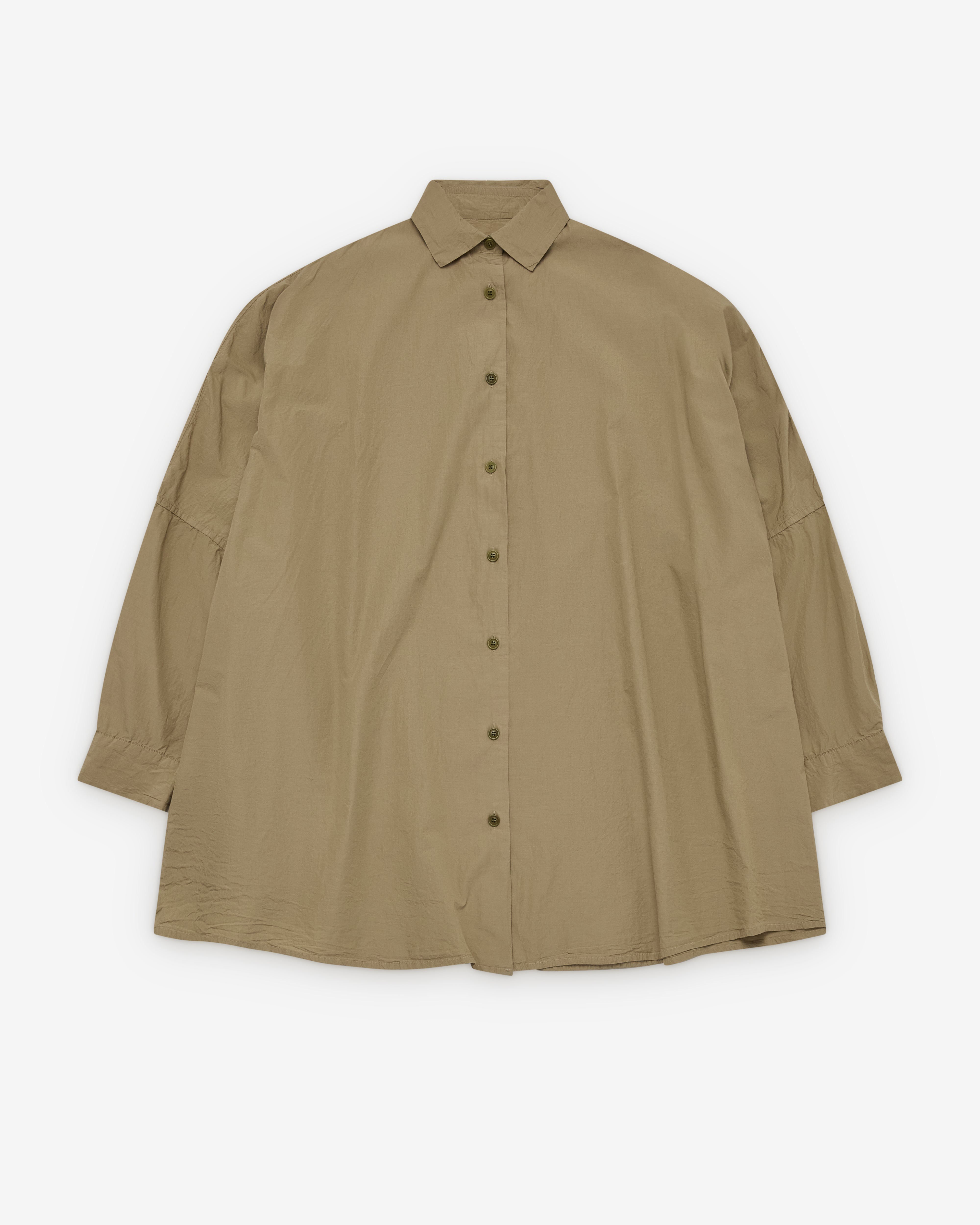 Casey Casey: Women's Atomless Shirt (Mastic) | Dover Street Market
