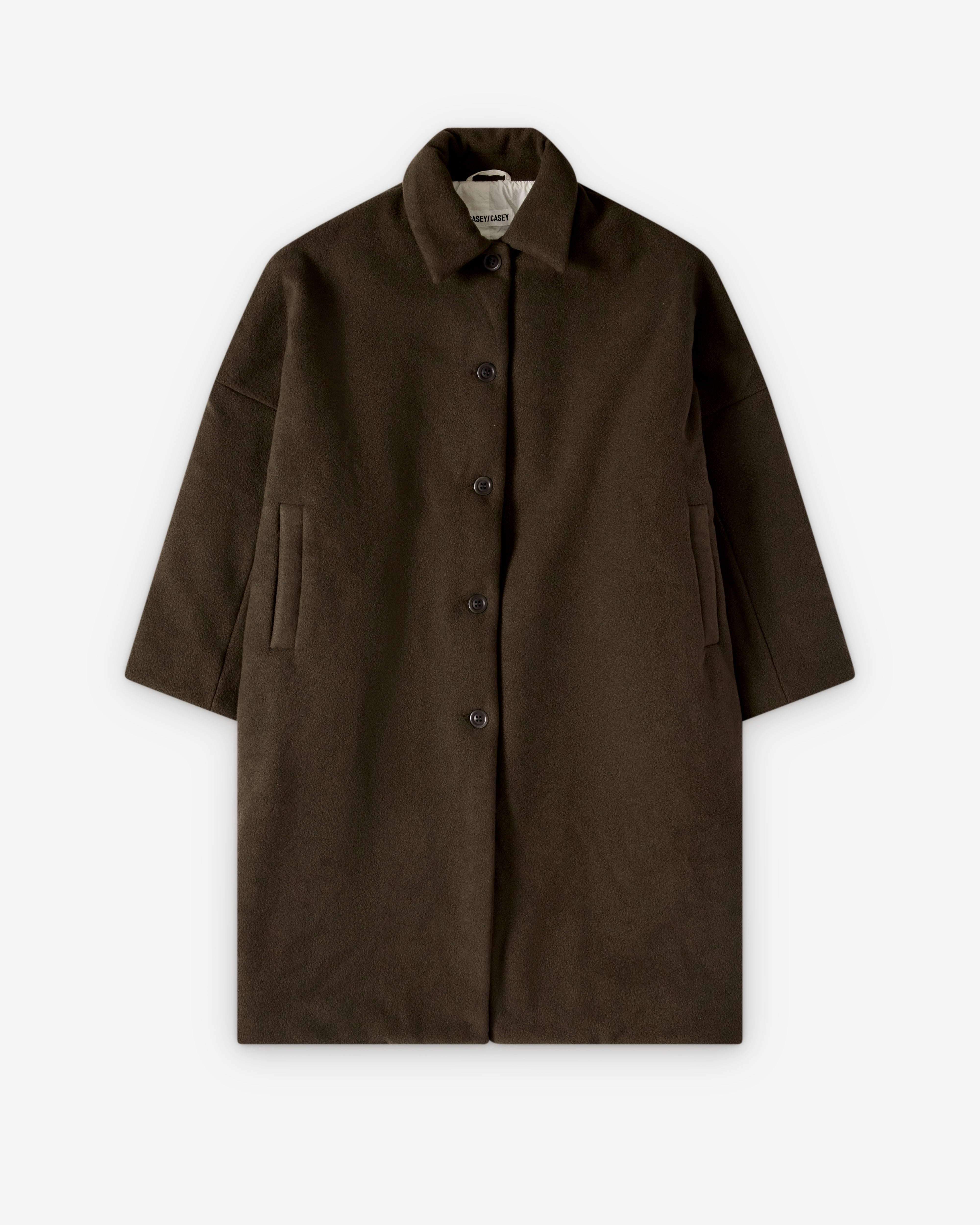 Casey Casey : Women's Big Blobby Coat (Khaki) | Dover Street
