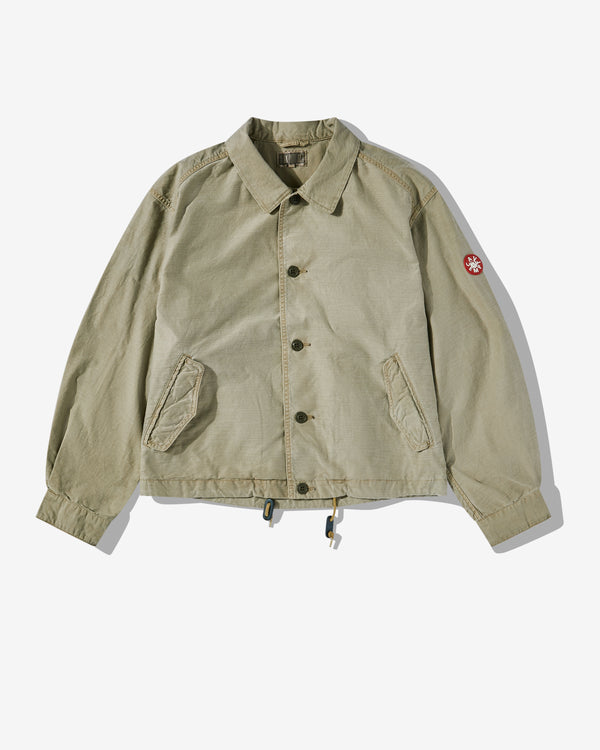 Cav Empt - Men's Overdye Light Cotton Button Jacket - (Green)