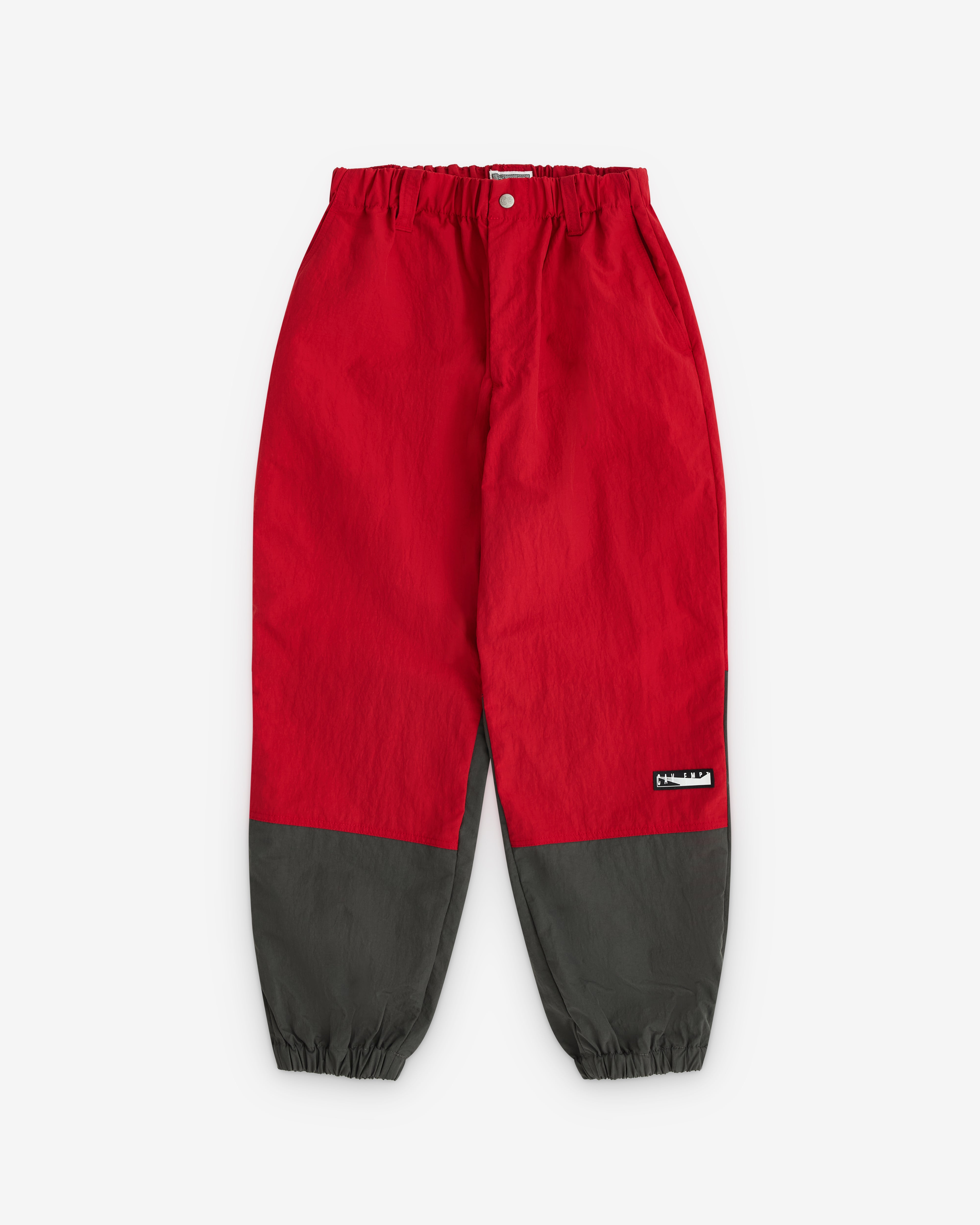 Cav Empt: Men's Warm Up Comfort Pants (Red) | Dover Street Market