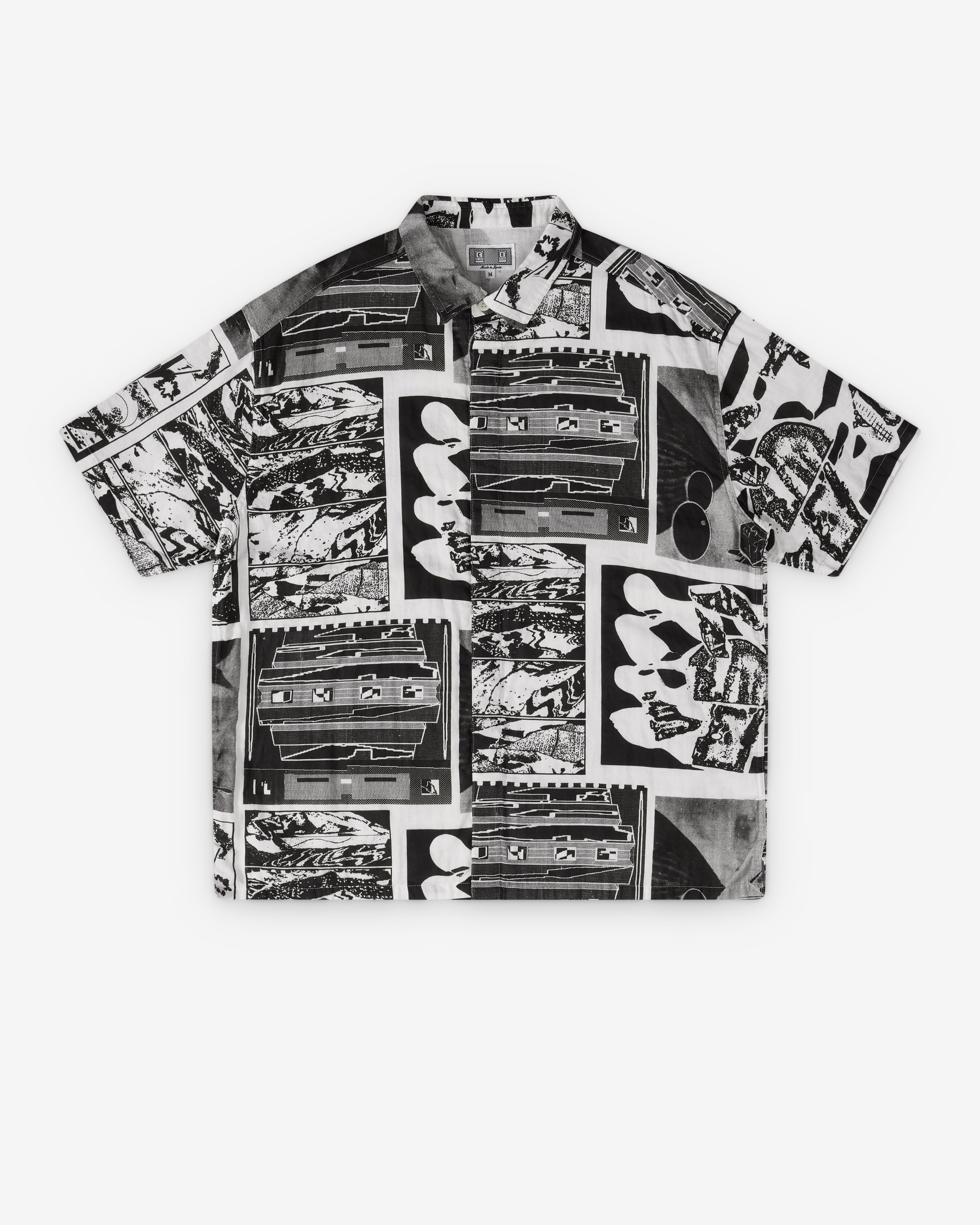 シャツ CAV EMPT(C.E) CARD SHORT SLEEVE SHIRT Cav Empt: Men's Fk Sheets Short Sleeve Shirt (White) | Dover