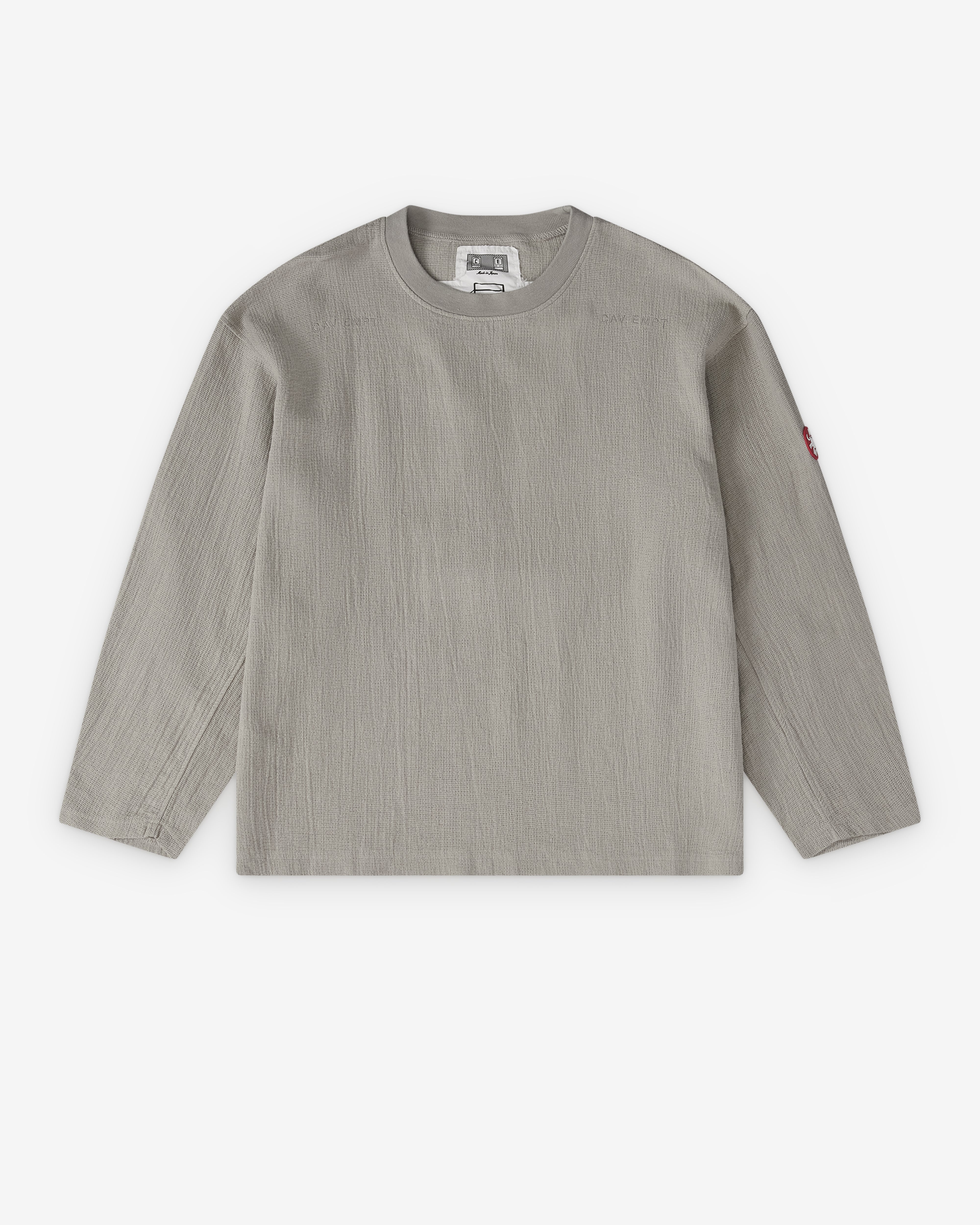 Cav Empt: Men's Washed Cl Long Sleeve (Grey) | Dover Street Market