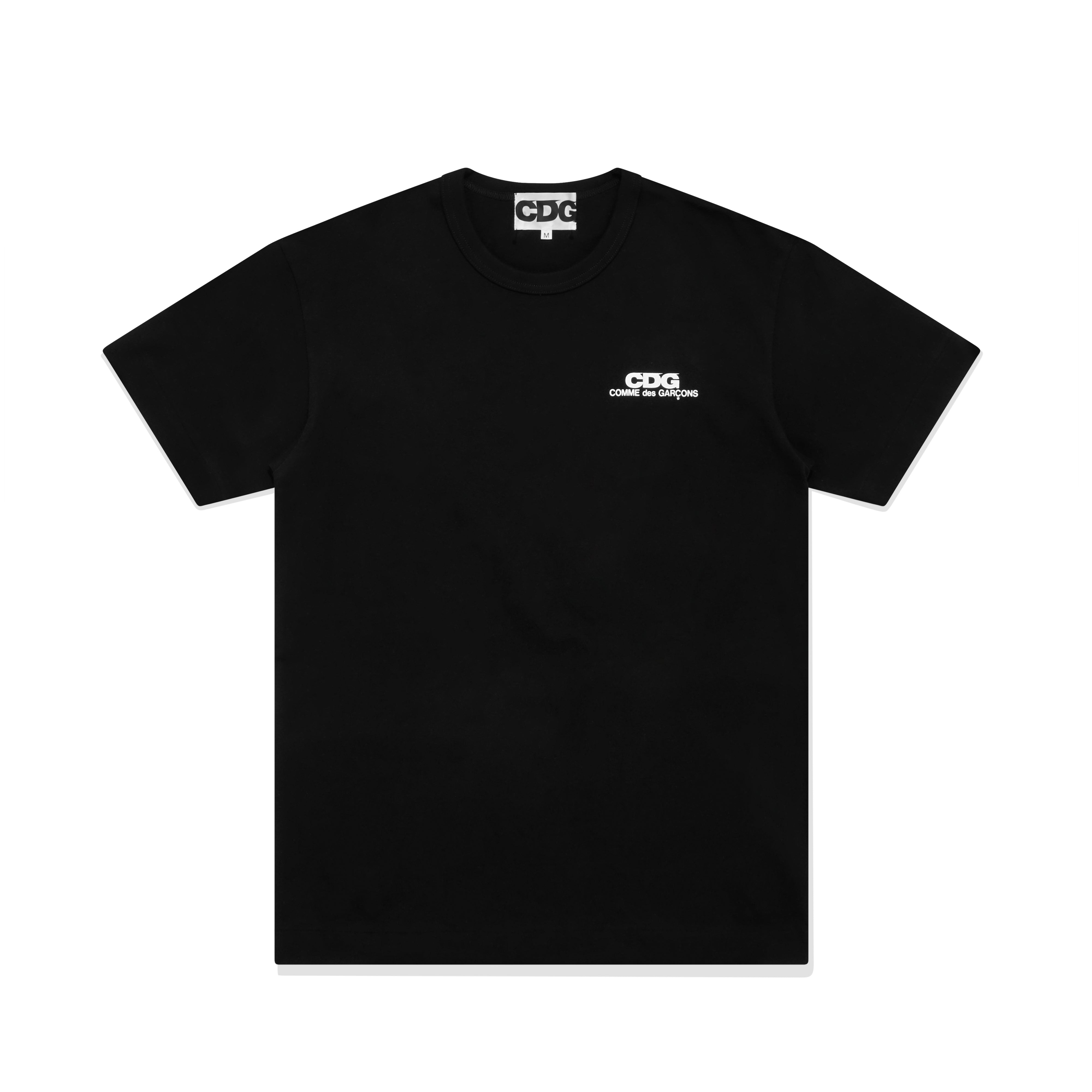 Black cdg t shirt best sale