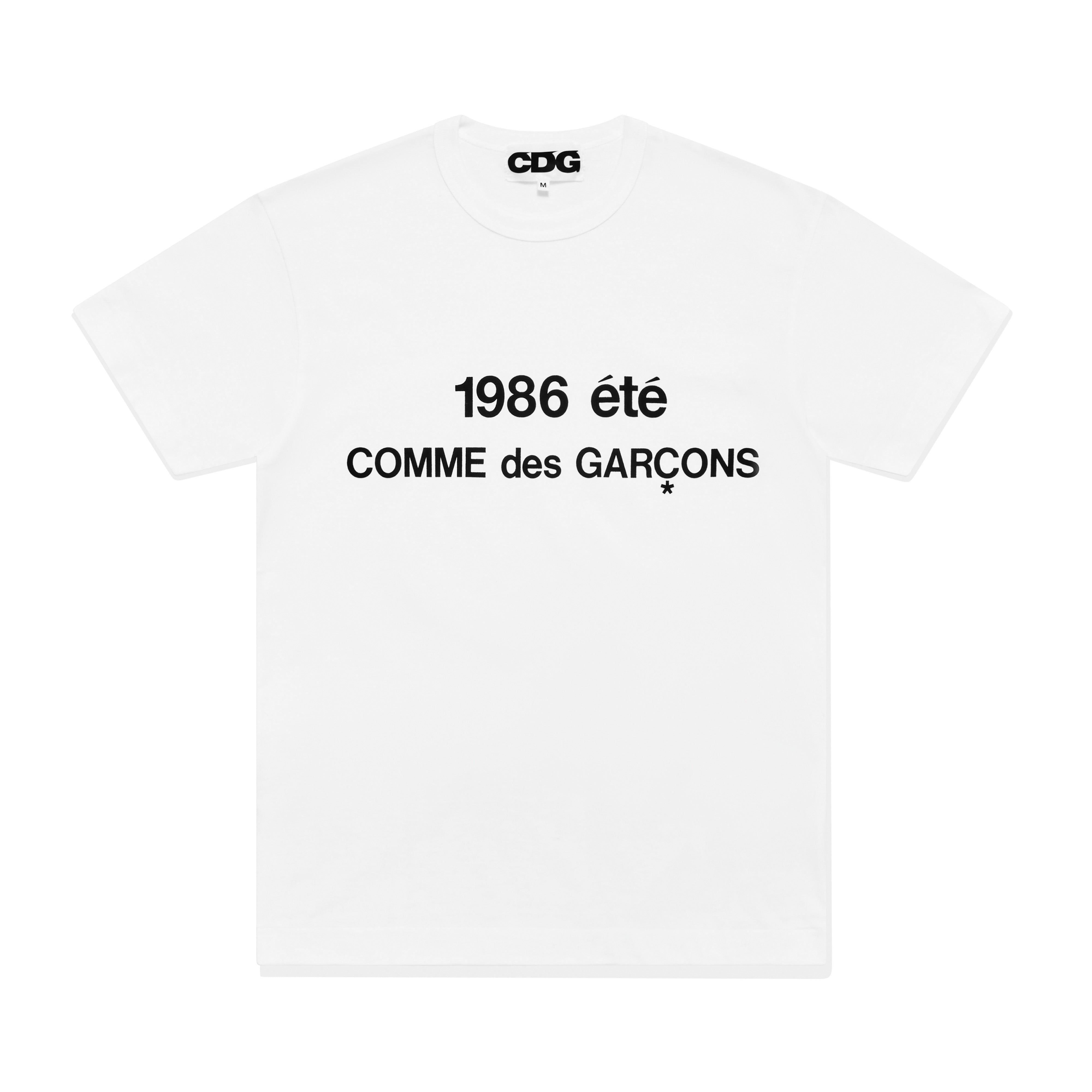 CDG 1986 Comme des Garçons T-Shirt (White) - Main Image