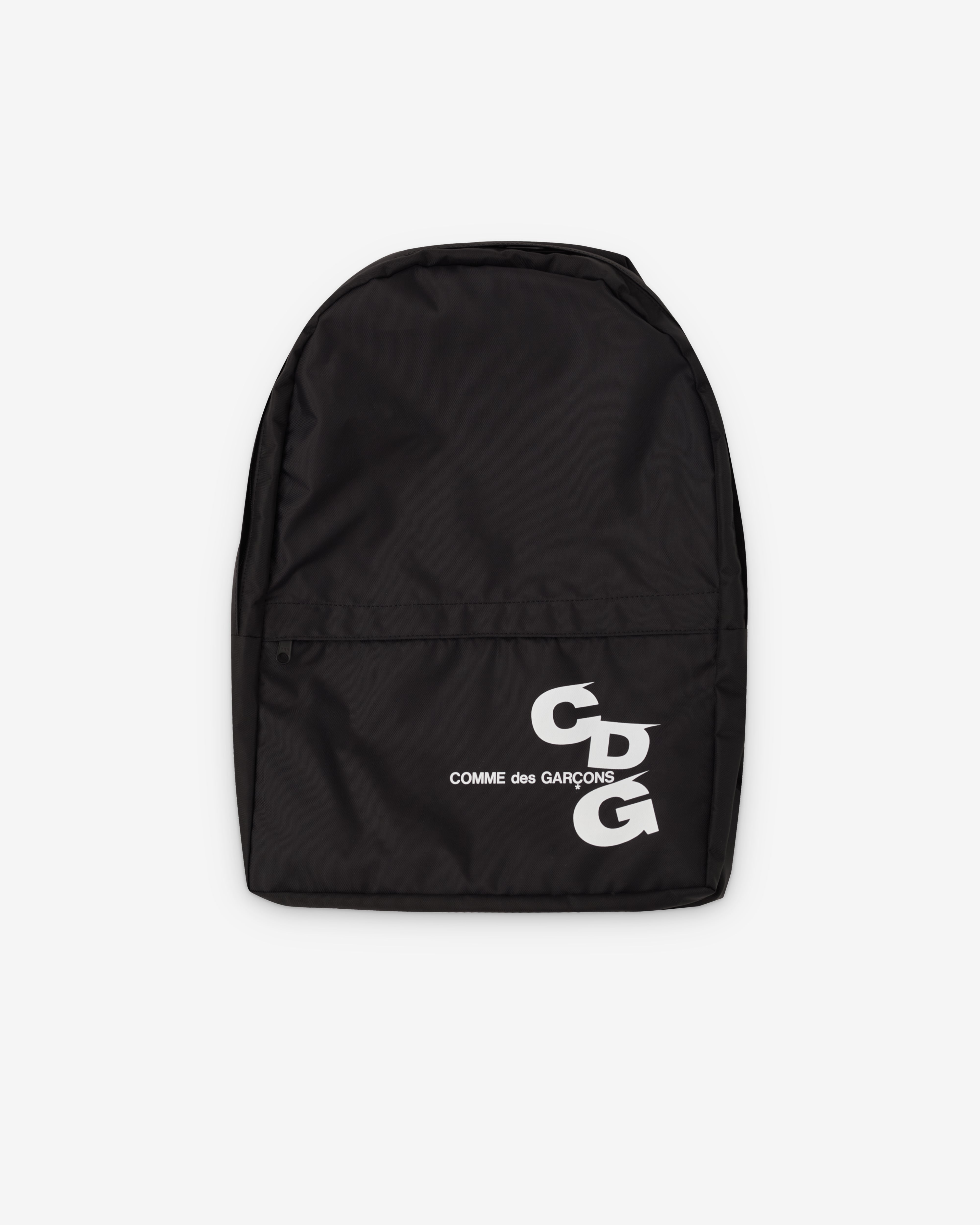 CDG: Wave Logo Backpack (Black)