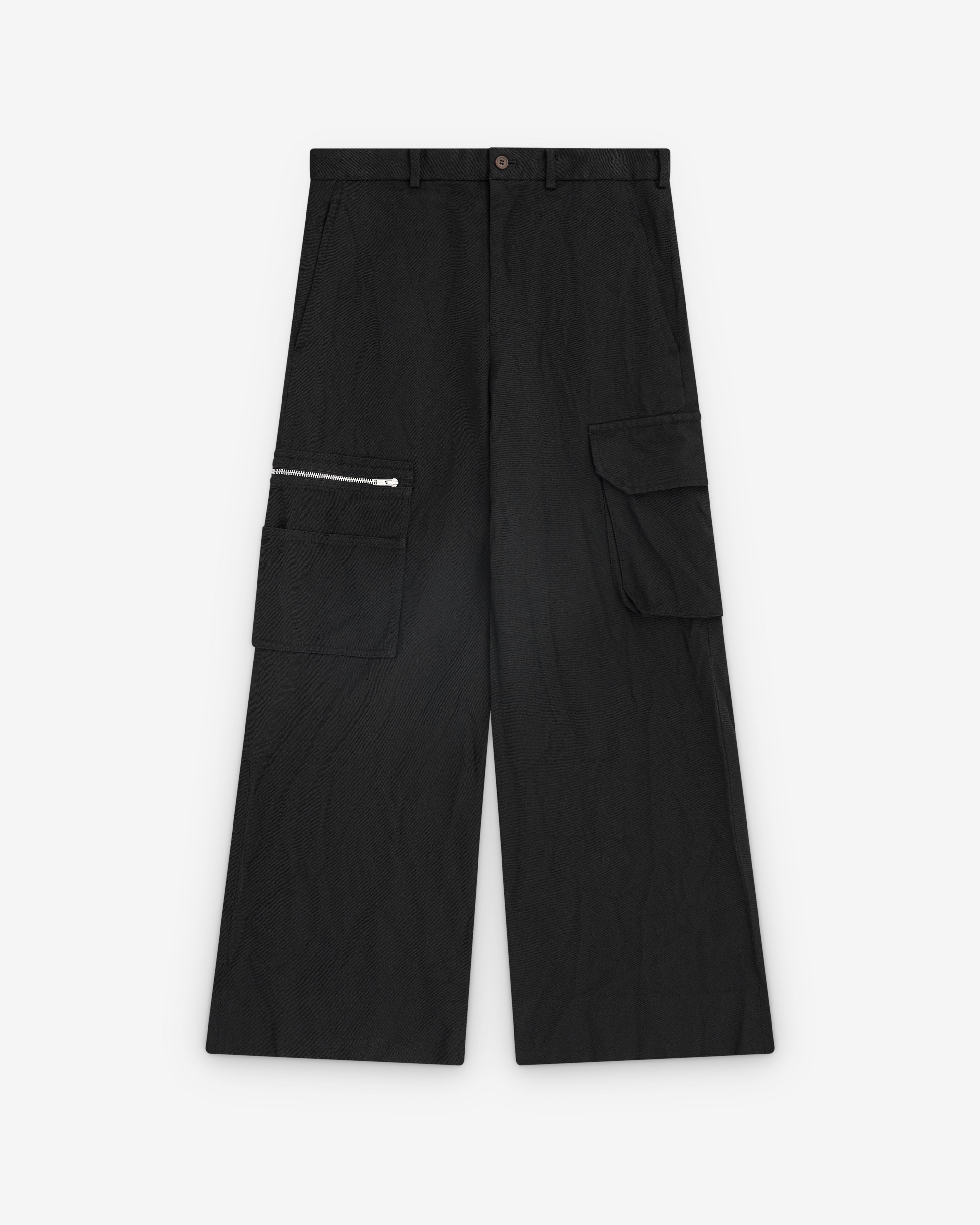 Black Comme des Garçons: Cargo Trousers (Black) | Dover Street