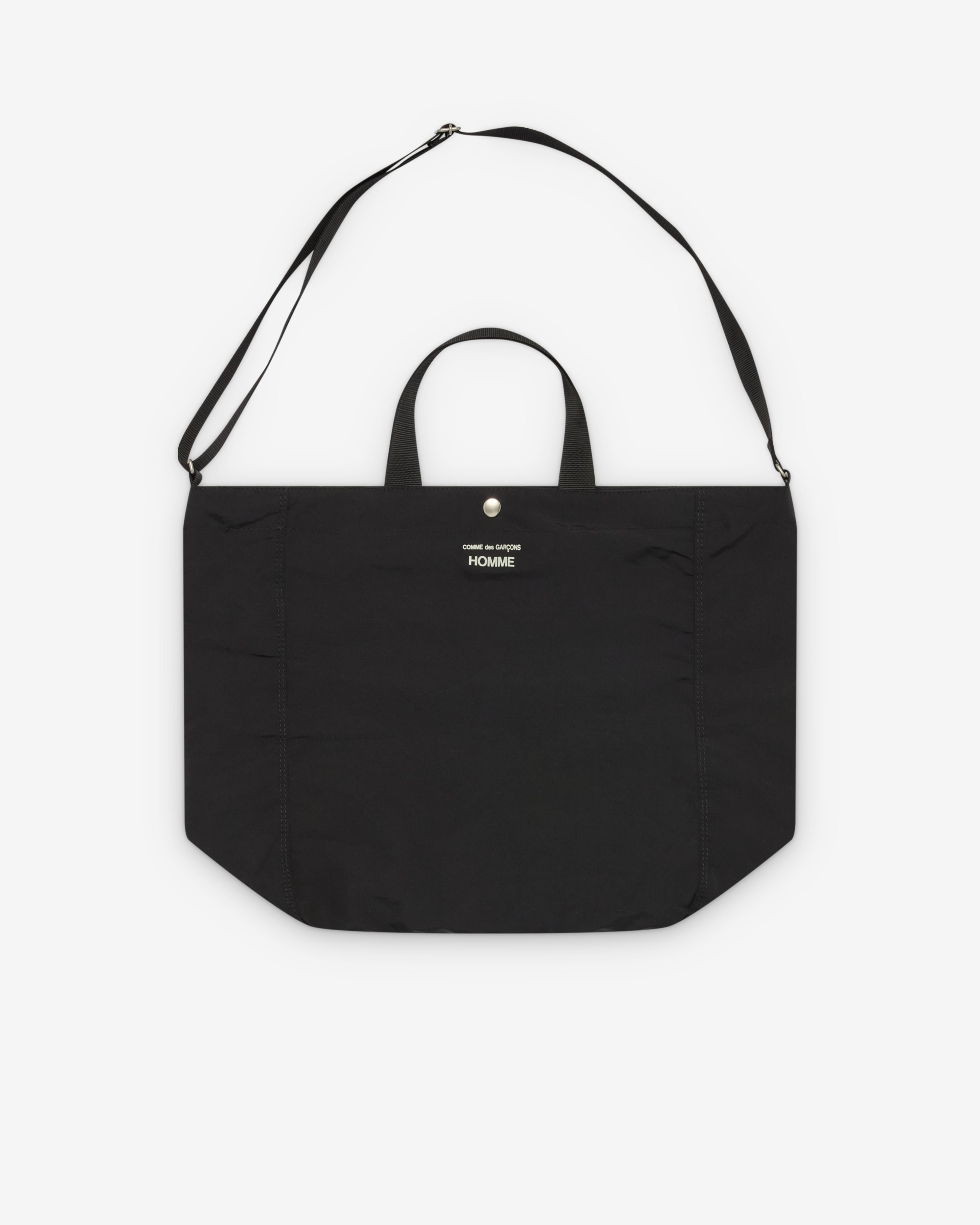 CDG Homme: Men's Tote Bag (Black) | Dover Street Market London