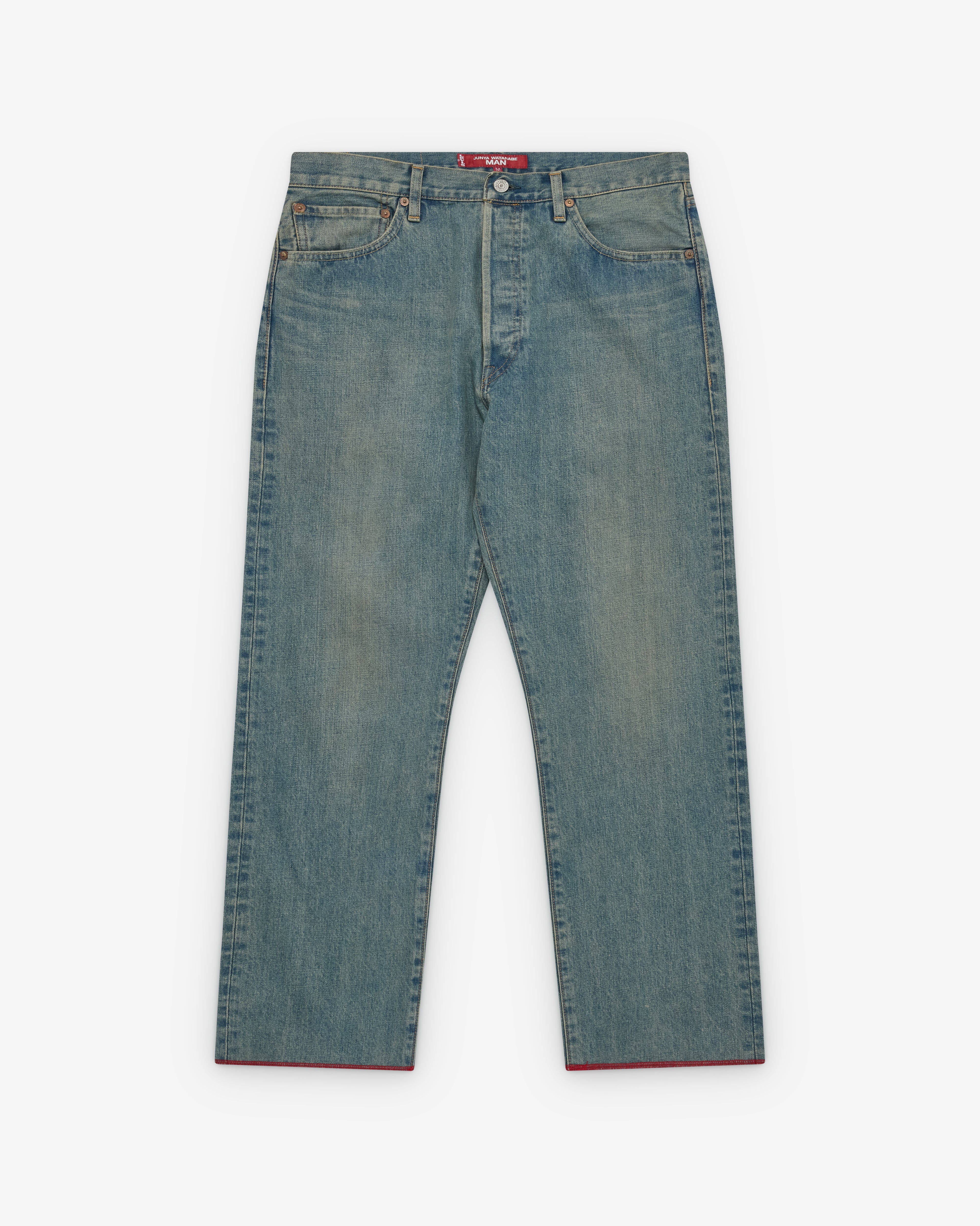 Junya Watanabe Man: Men's Levi's Red Stitch Jeans (Washed Indigo