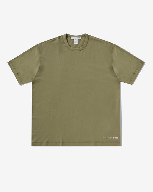CDG Shirt - Men's Logo T-Shirt - (Khaki)