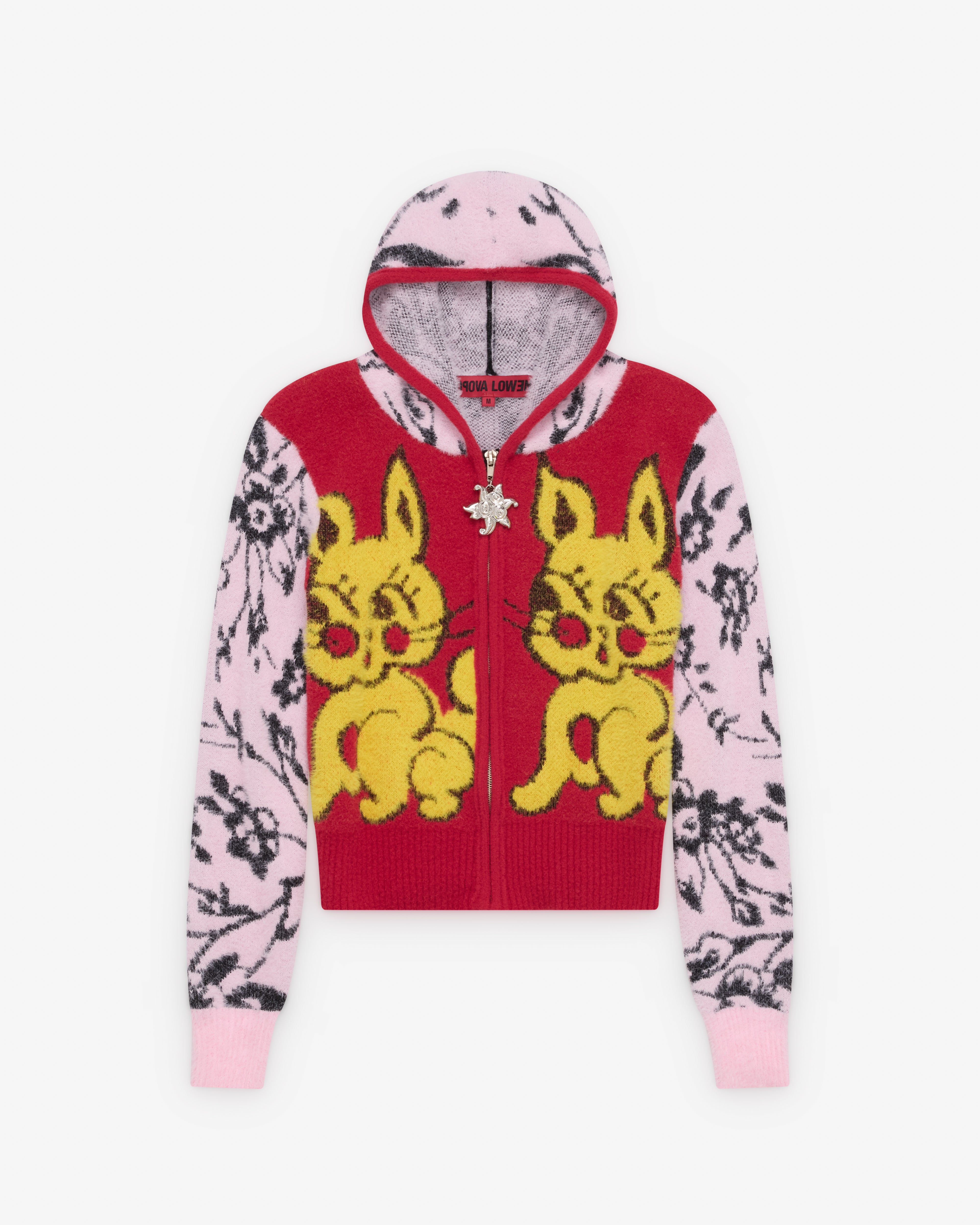 Chopova Lowena: Women's Zip Up Hooded Cardigan (Multi) | Dover