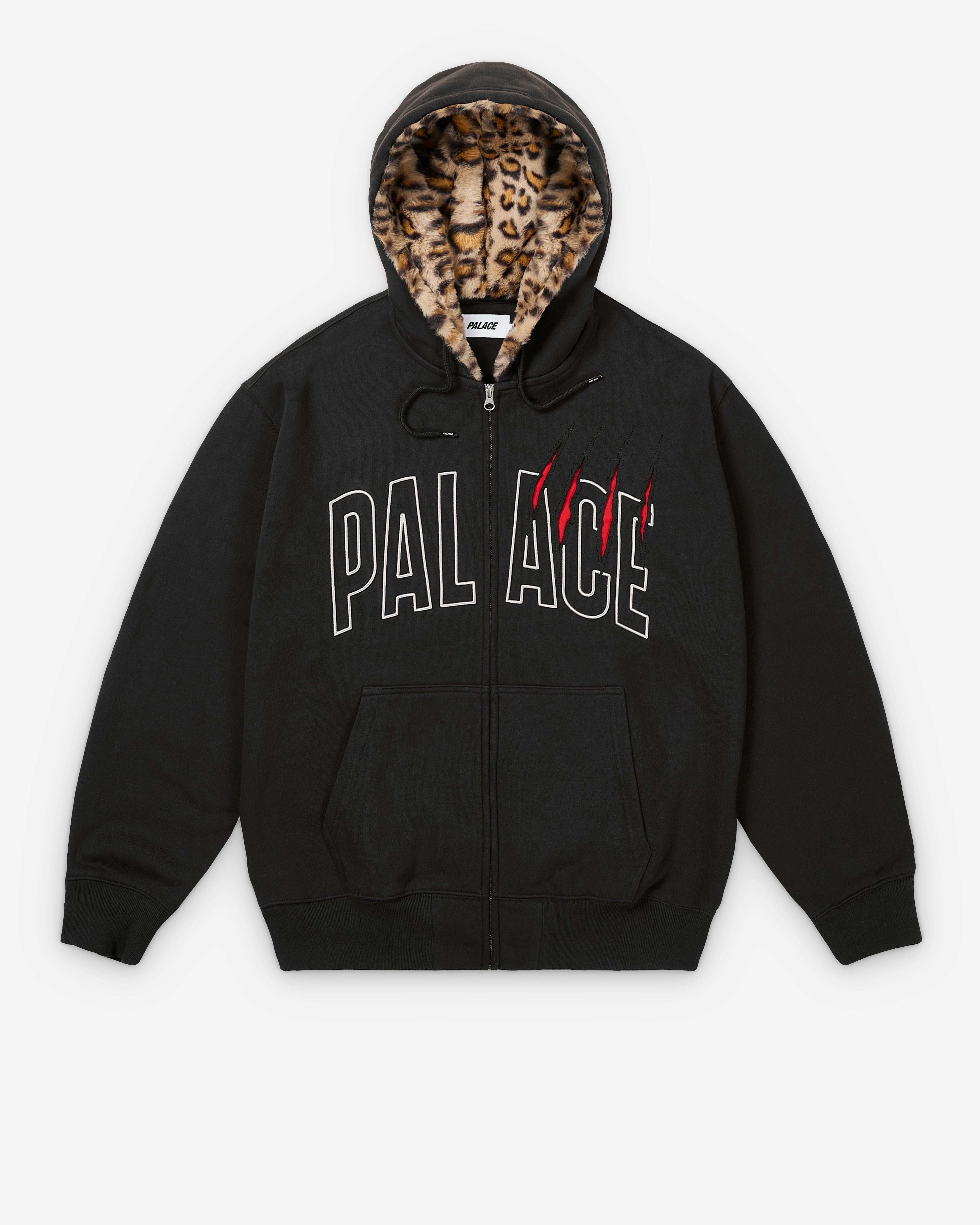 Palace: Claw Zip Hood (Black) | DSML E-SHOP